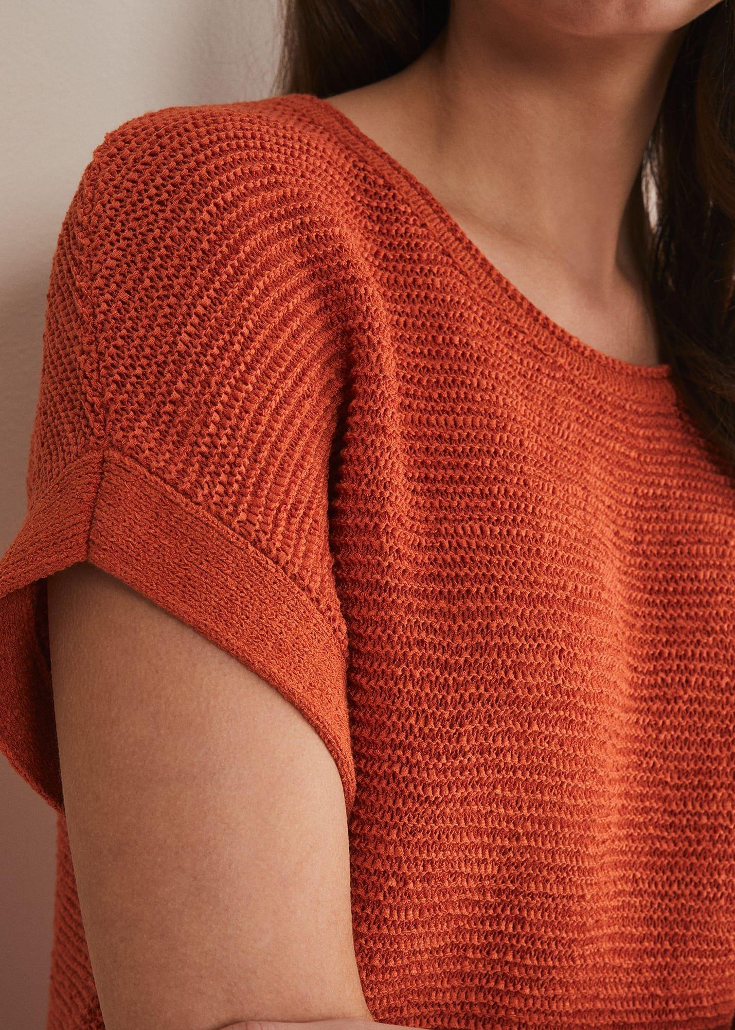 Lisa Short Sleeve Tape Knit