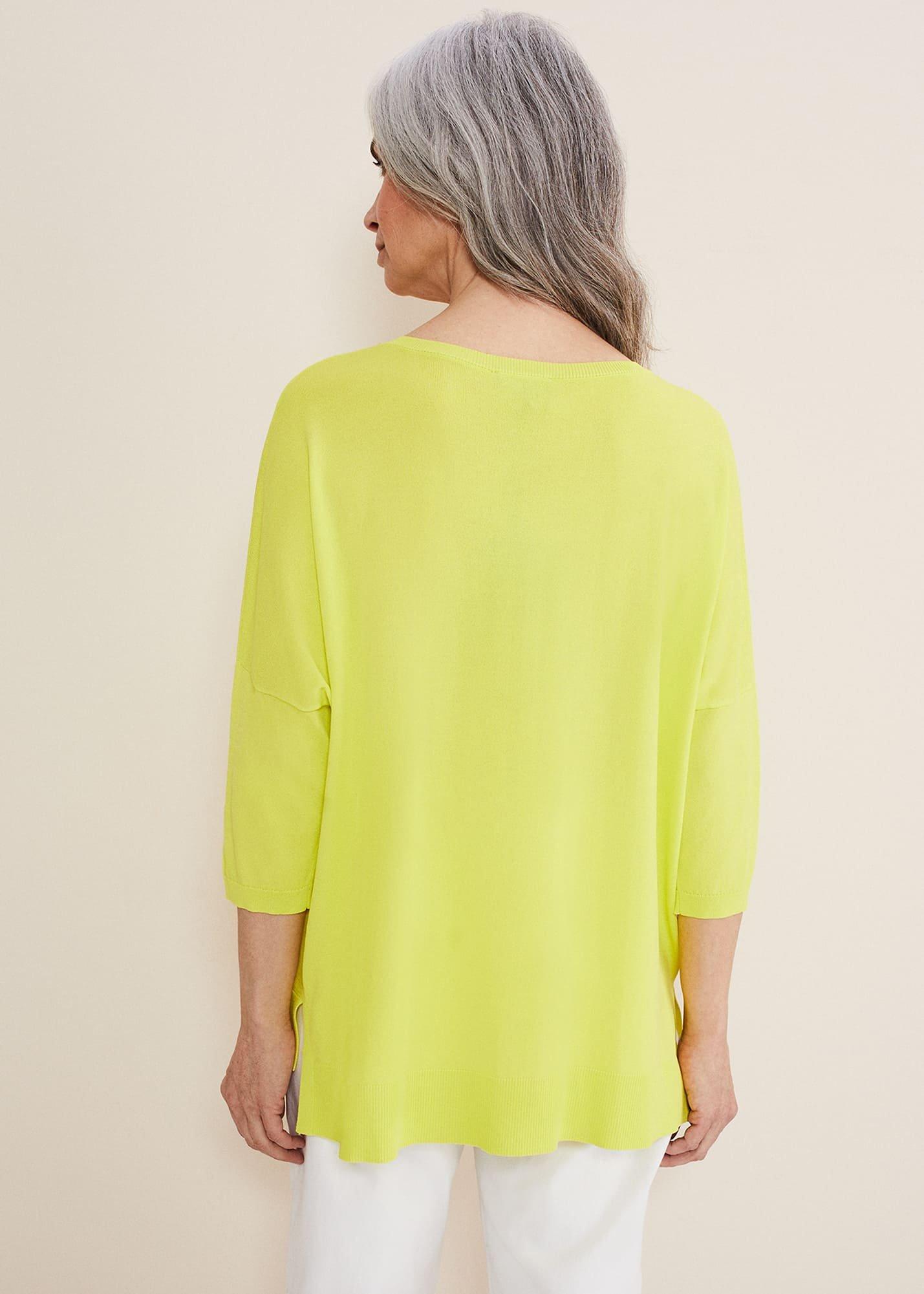 Adriana Stepped Hem Knit