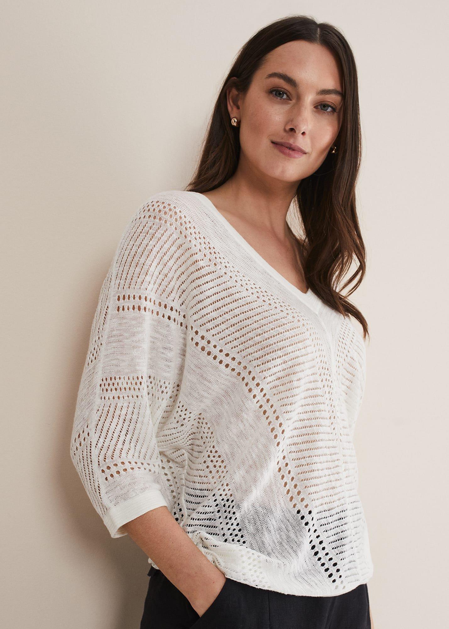 Vera Pointelle Stitch Jumper