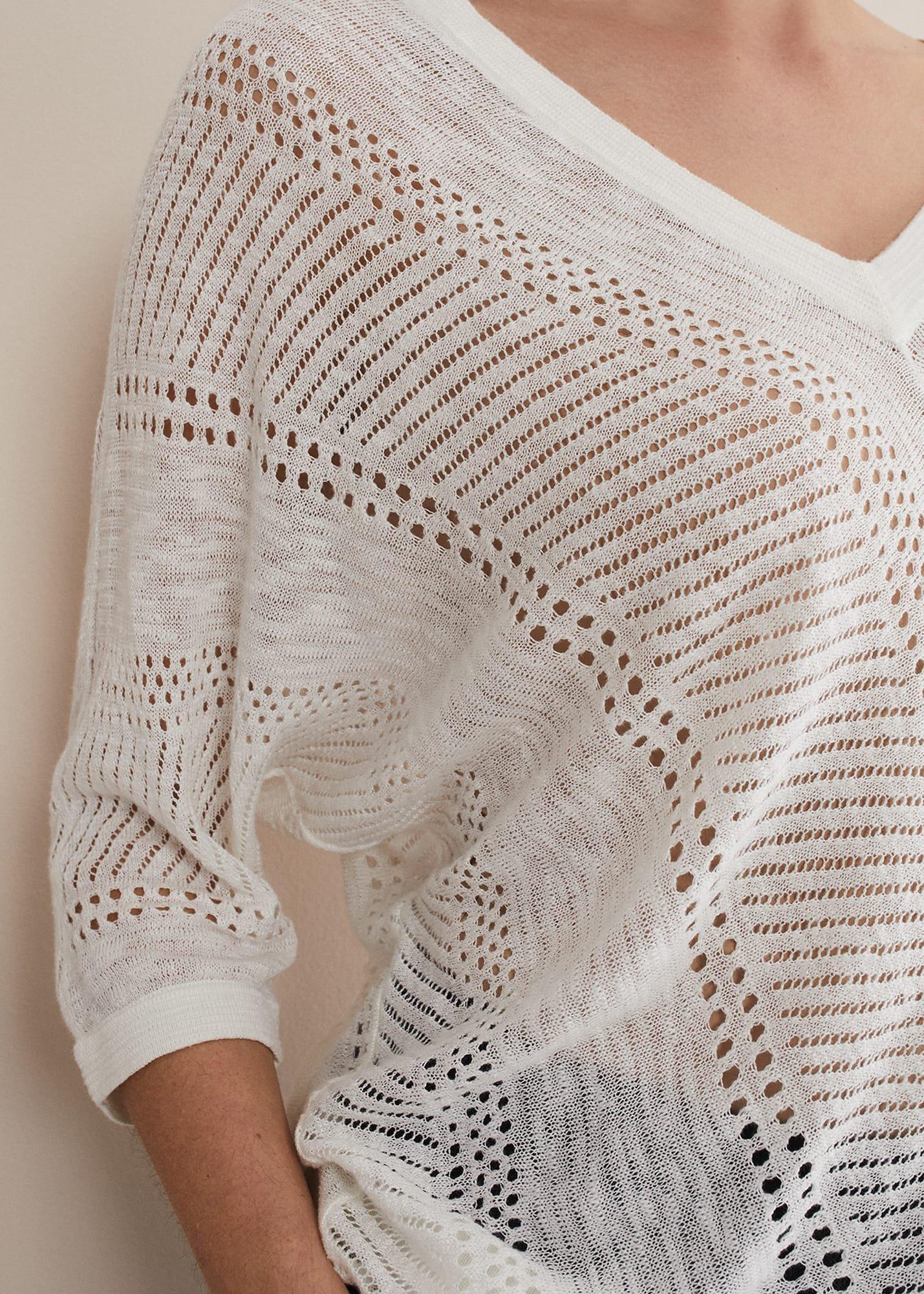 Vera Pointelle Stitch Jumper