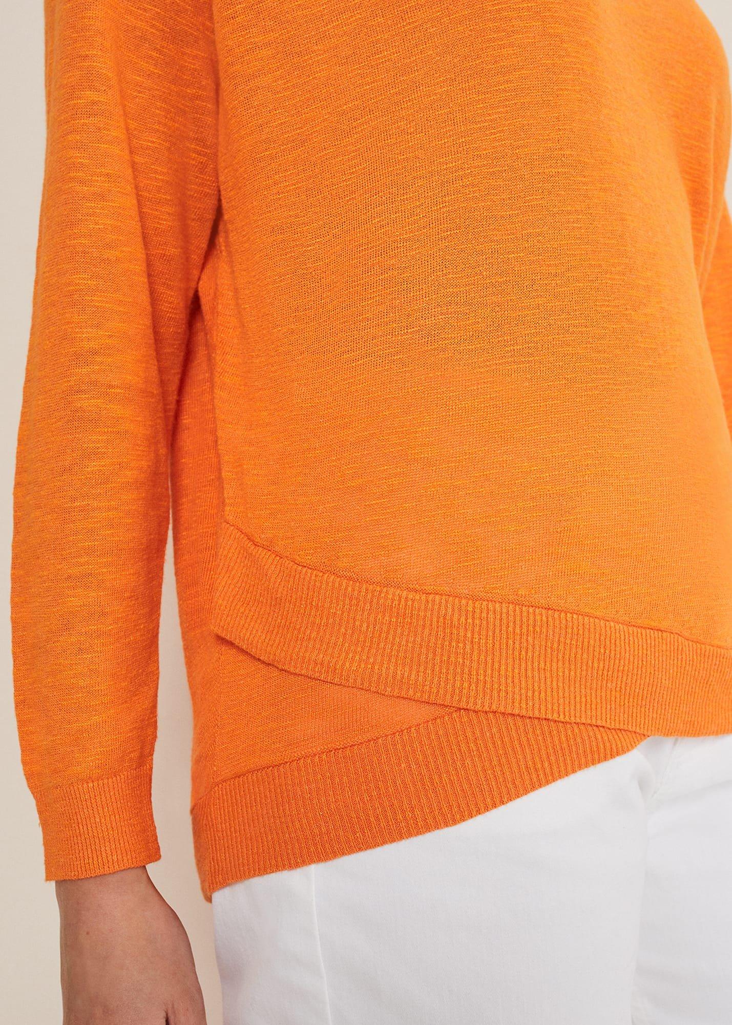 Melina Wrap Hem Knit