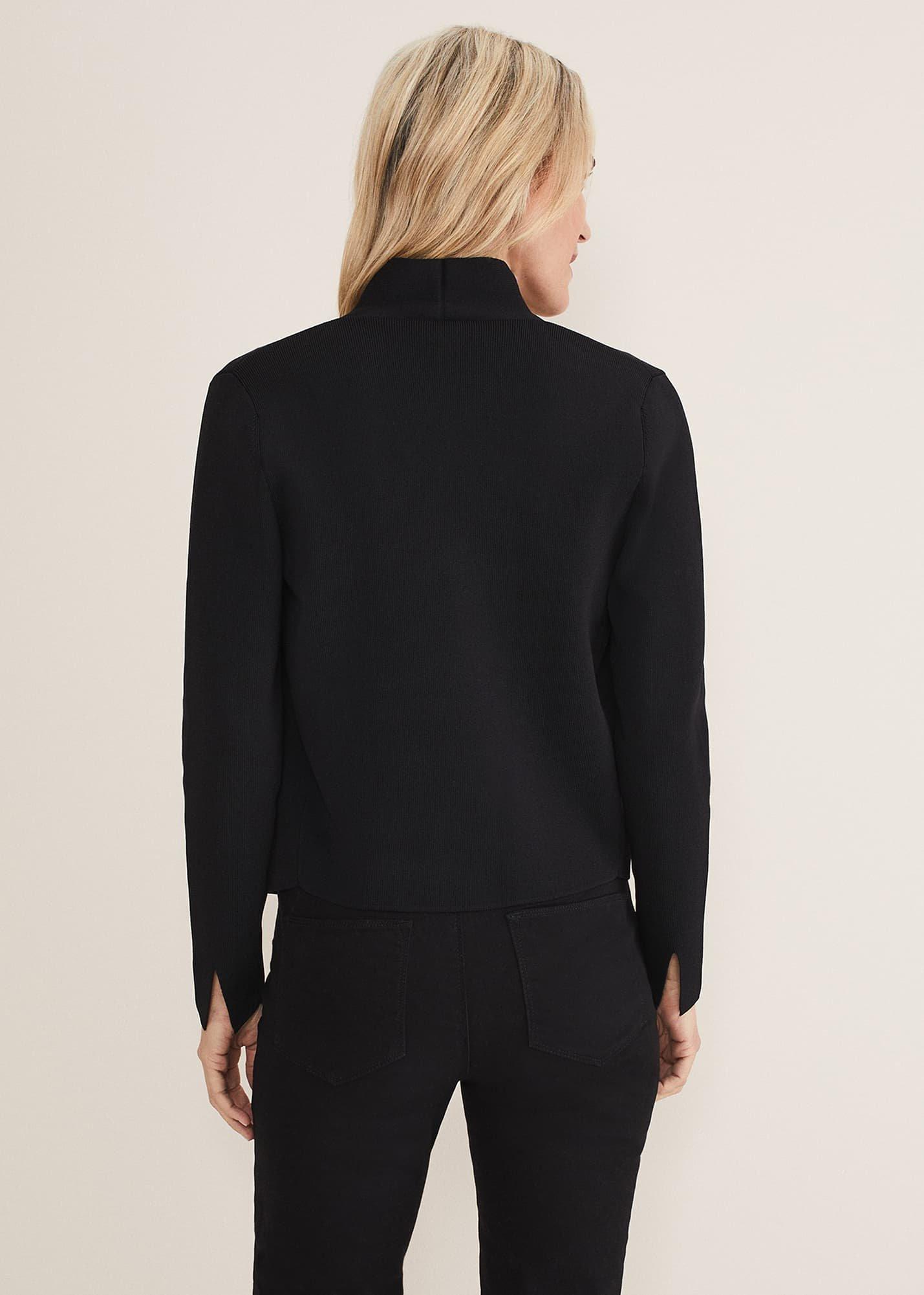 Delia Knitted Waterfall Jacket