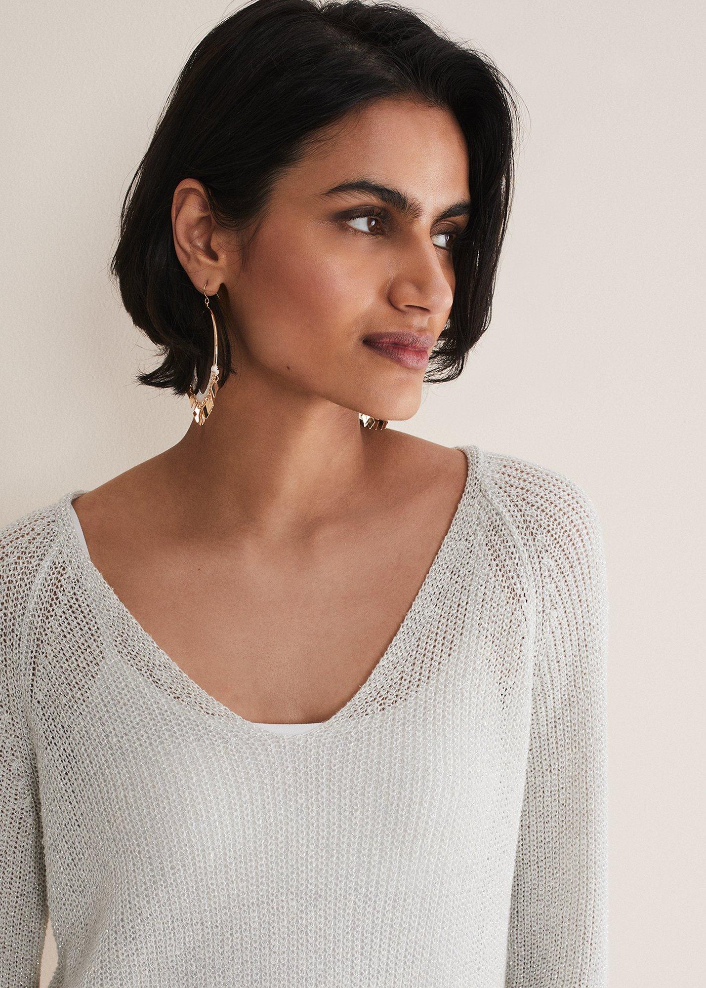 Zenaida Knitted Top
