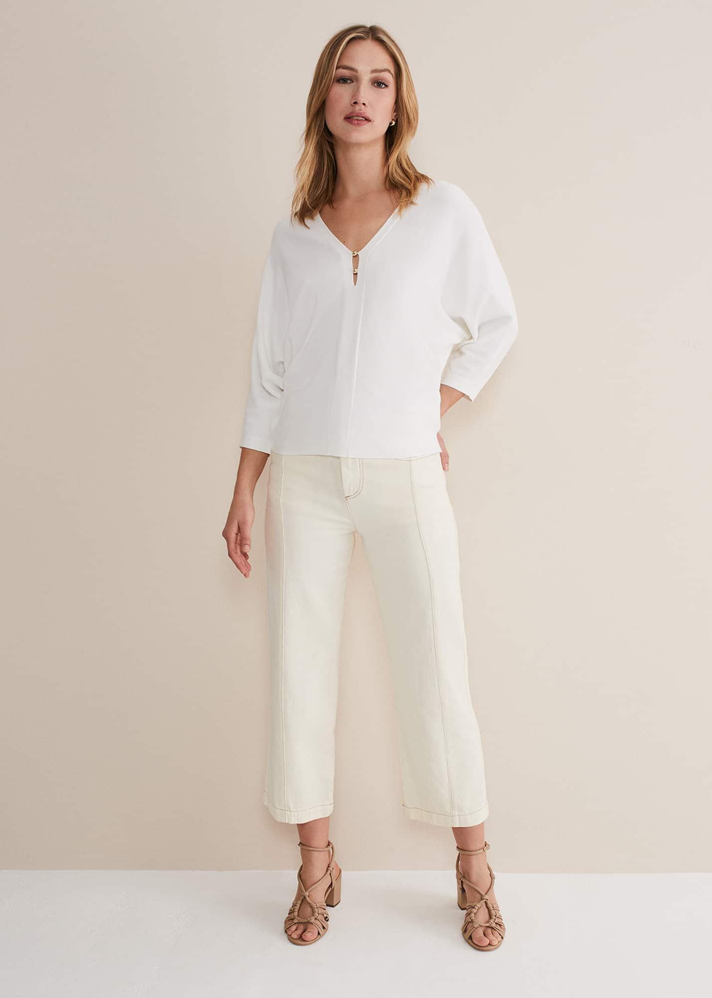 Lilliah Fine Knit Embellished Jumper