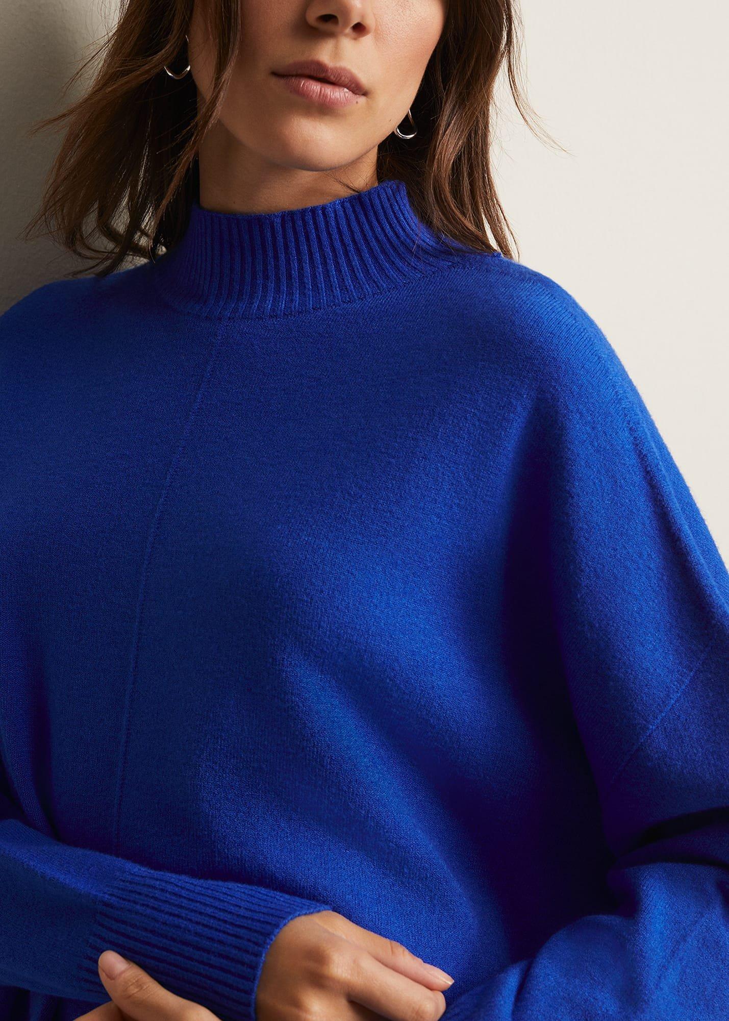 Nella Fine Knit Roll Neck Jumper