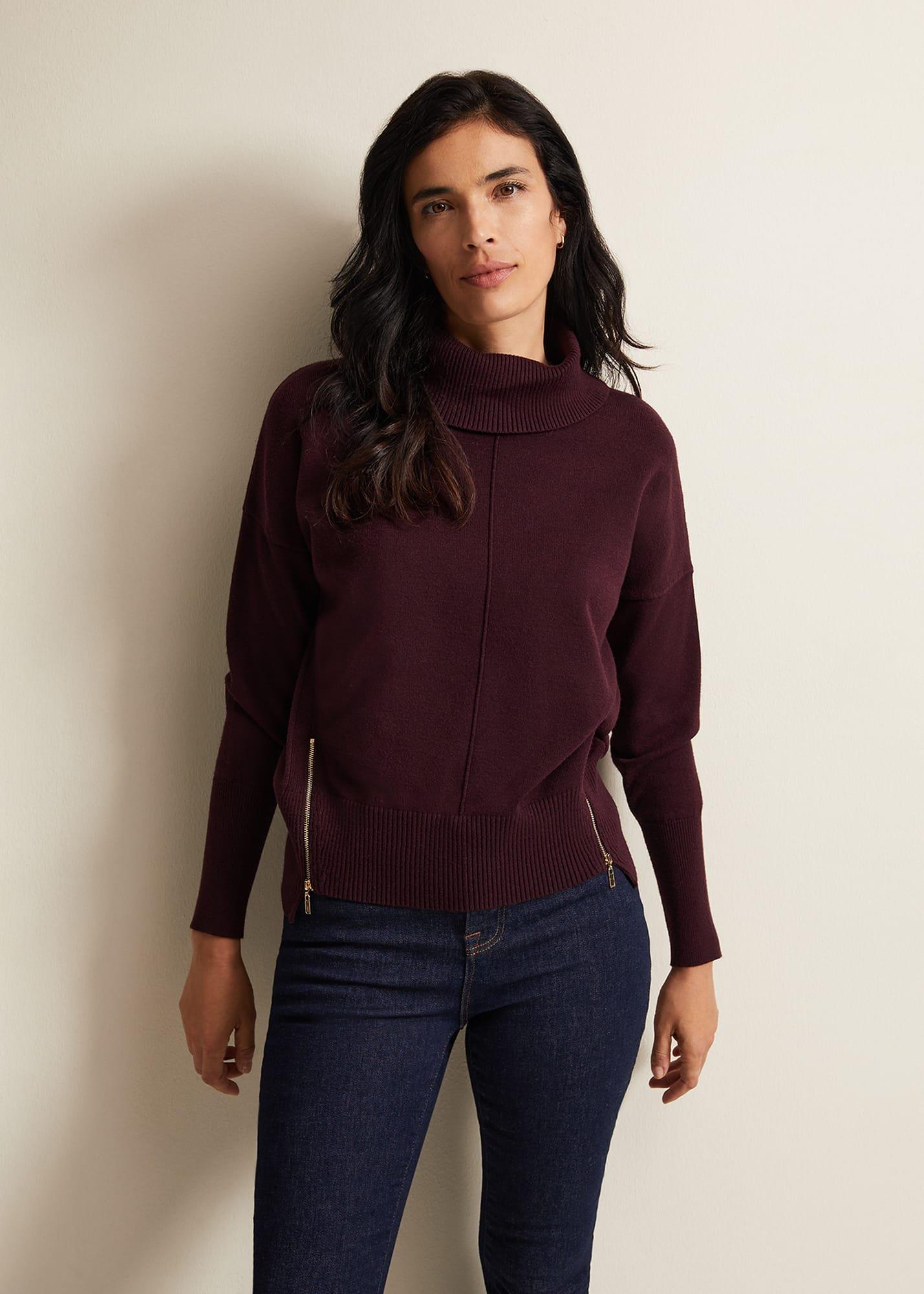 Steph Chunky Cowl Knit Jumper