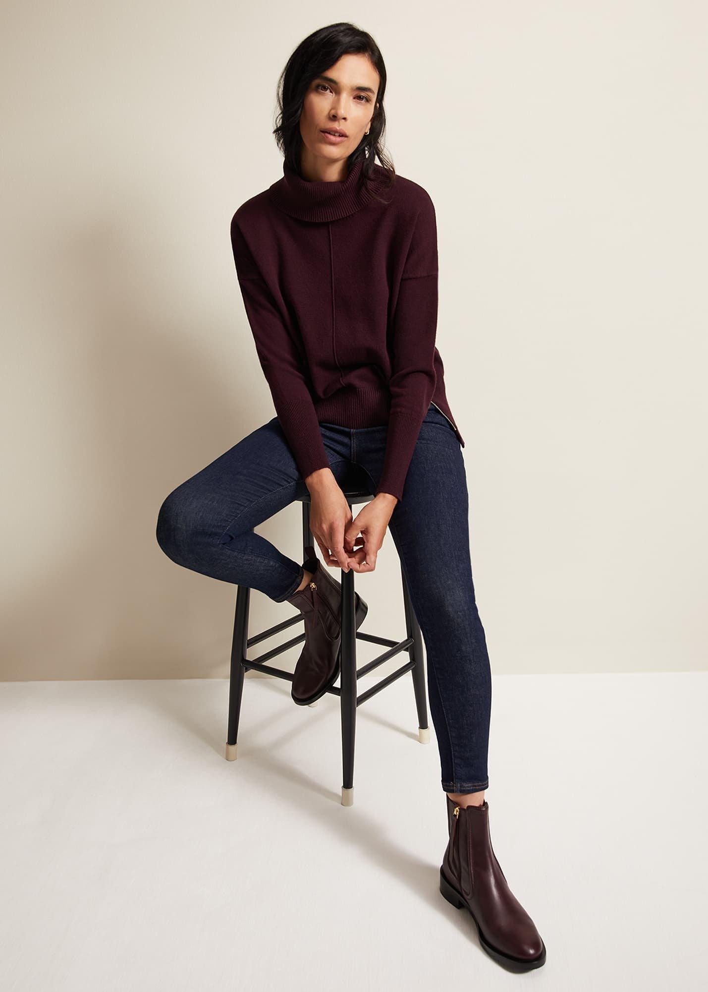 Steph Chunky Cowl Knit Jumper