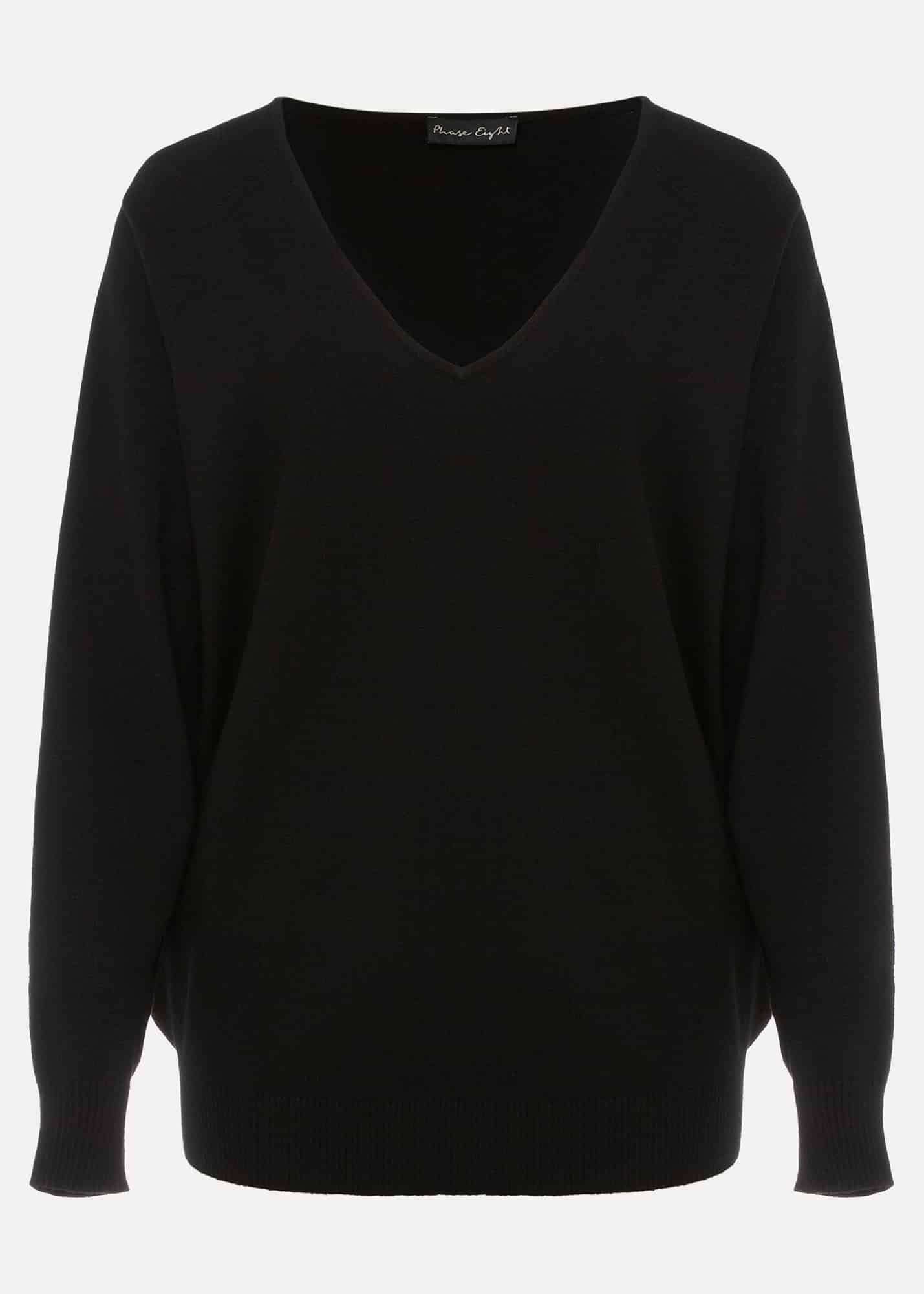 Senita Fine Knit V-Neck Jumper