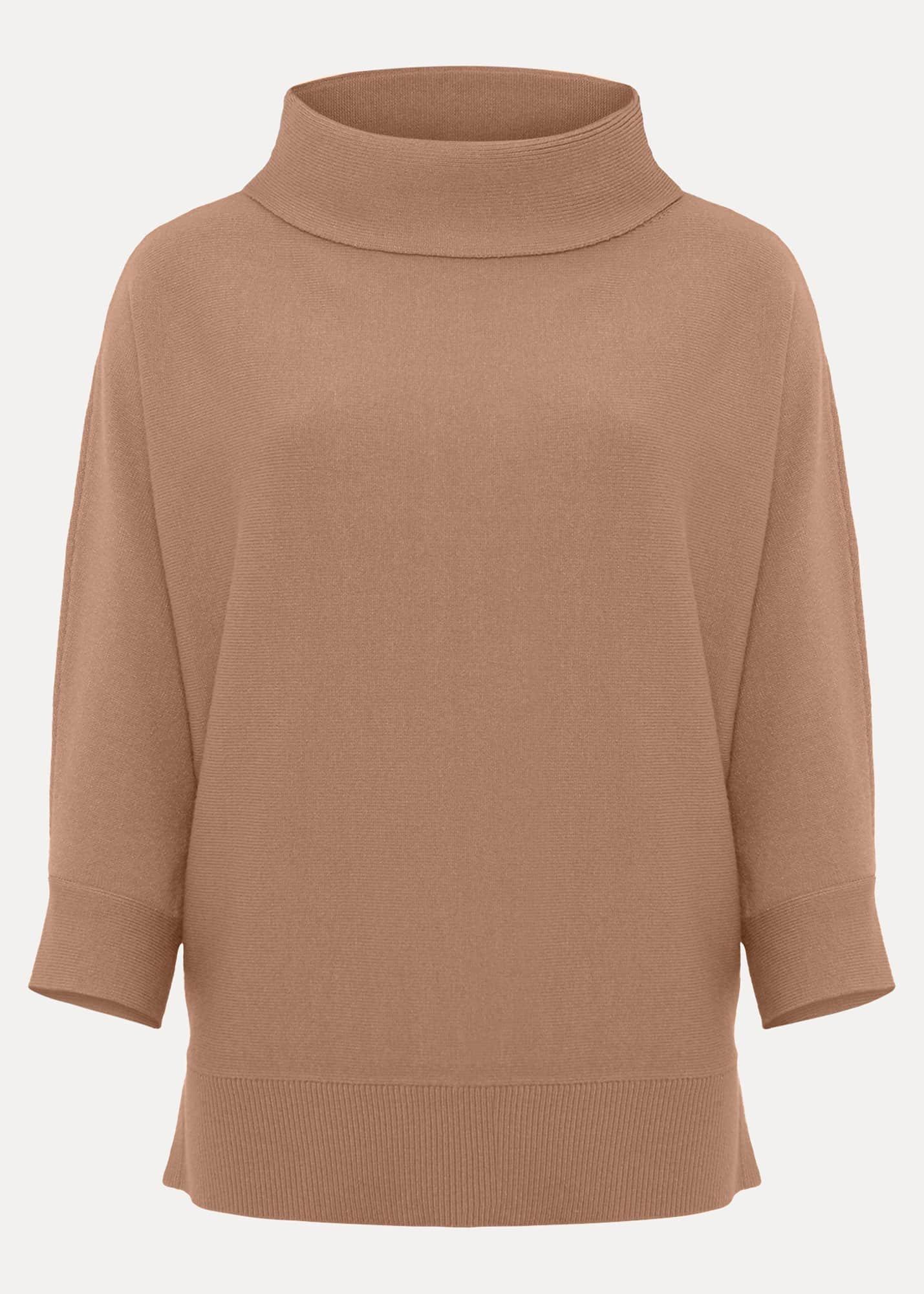 Salima Brown Knitted Jumper