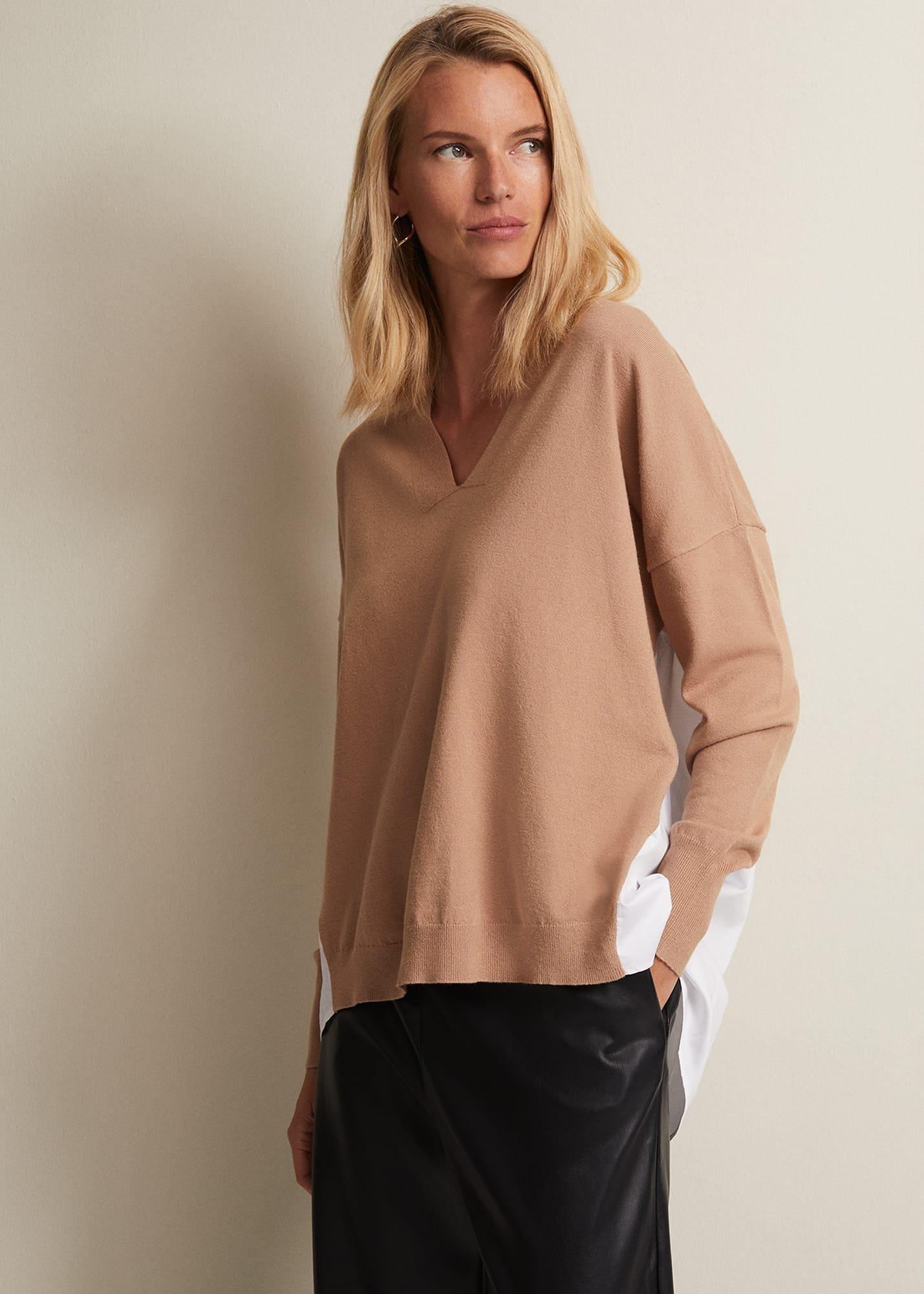 Kienna Fine Knit Shirt Jumper