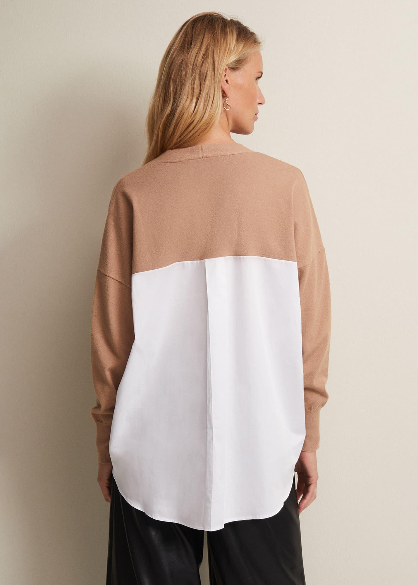 Kienna Fine Knit Shirt Jumper