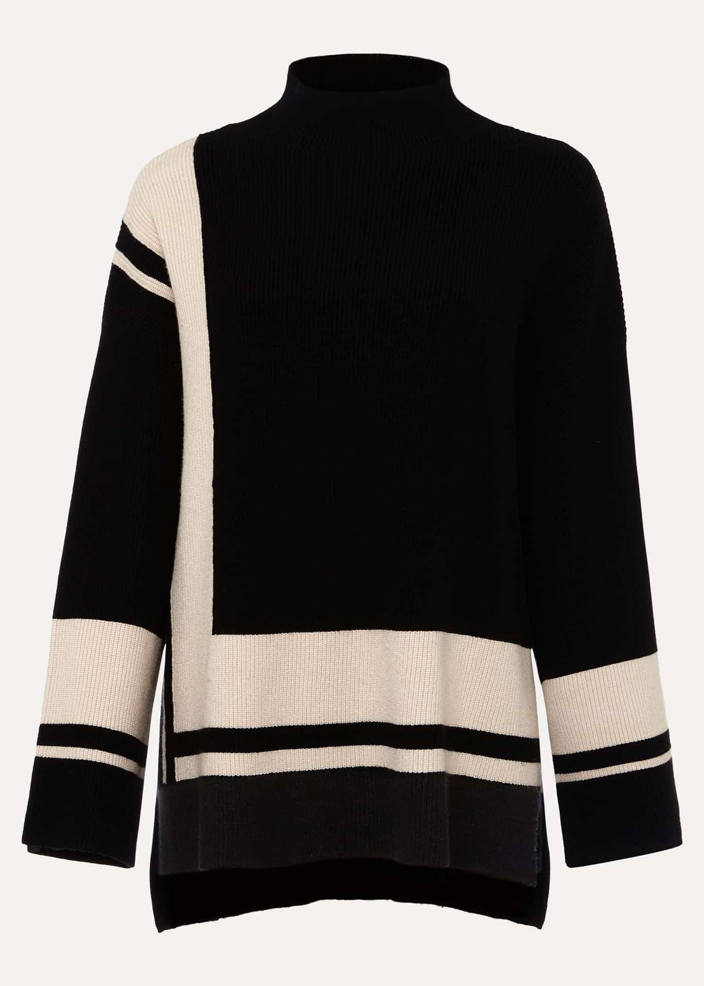 Kayleigh Striped Chunky Knit Jumper