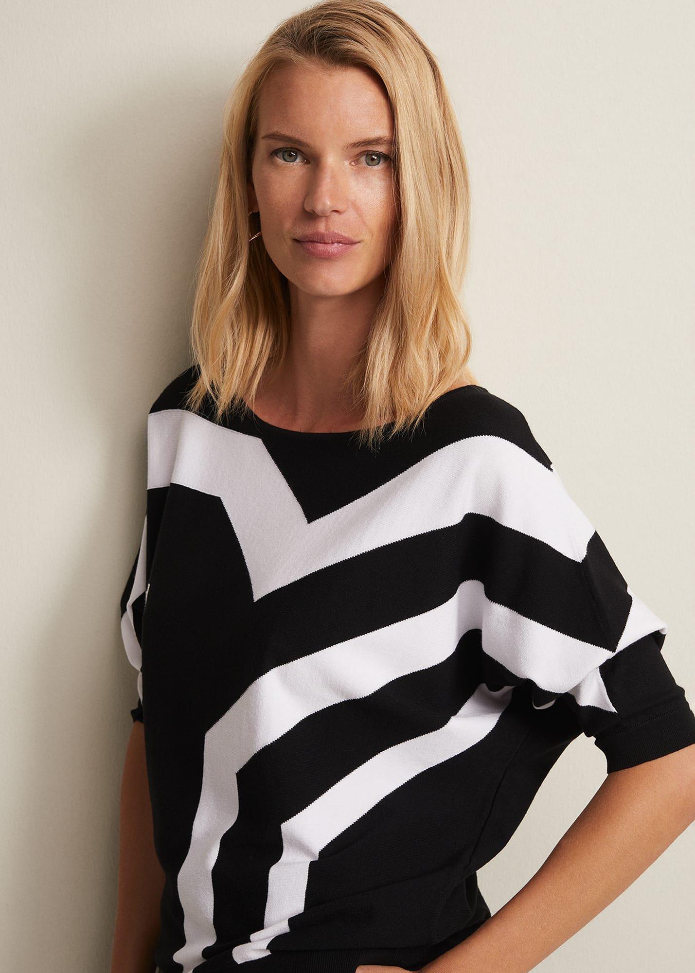 Jadey Geo Batwing Jumper