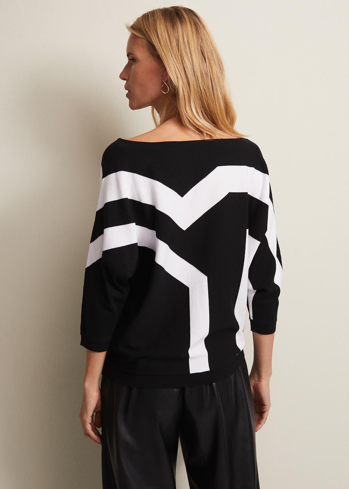 Jadey Geo Batwing Jumper