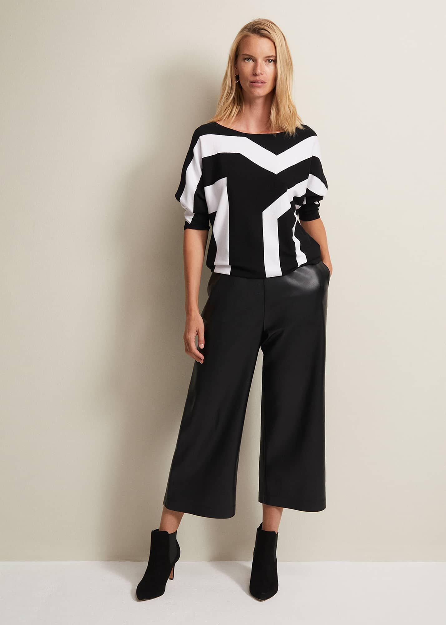 Jadey Geo Batwing Jumper