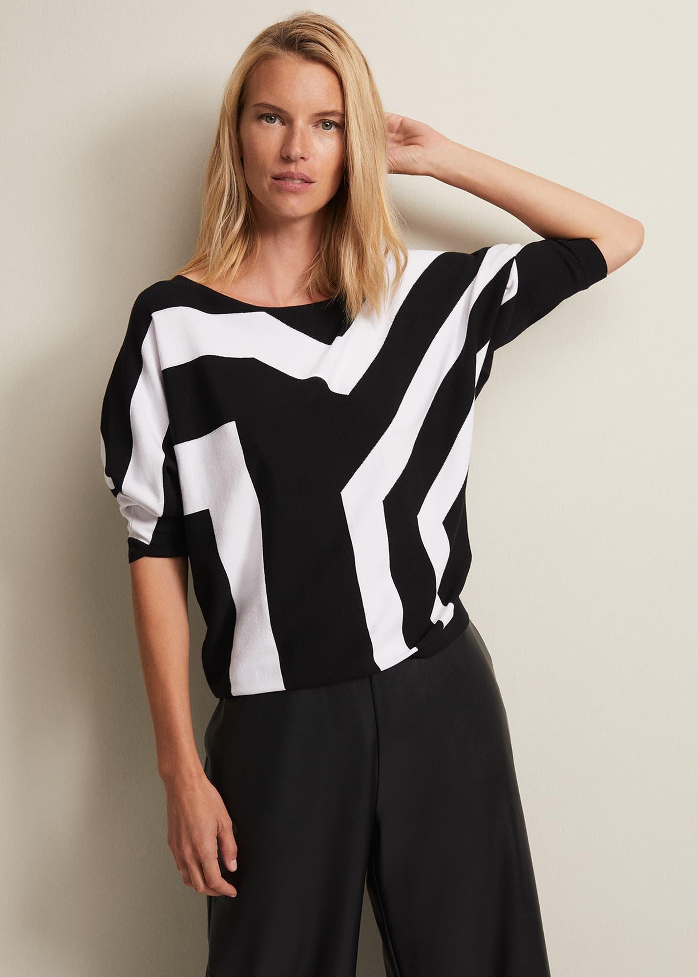 Jadey Geo Batwing Jumper
