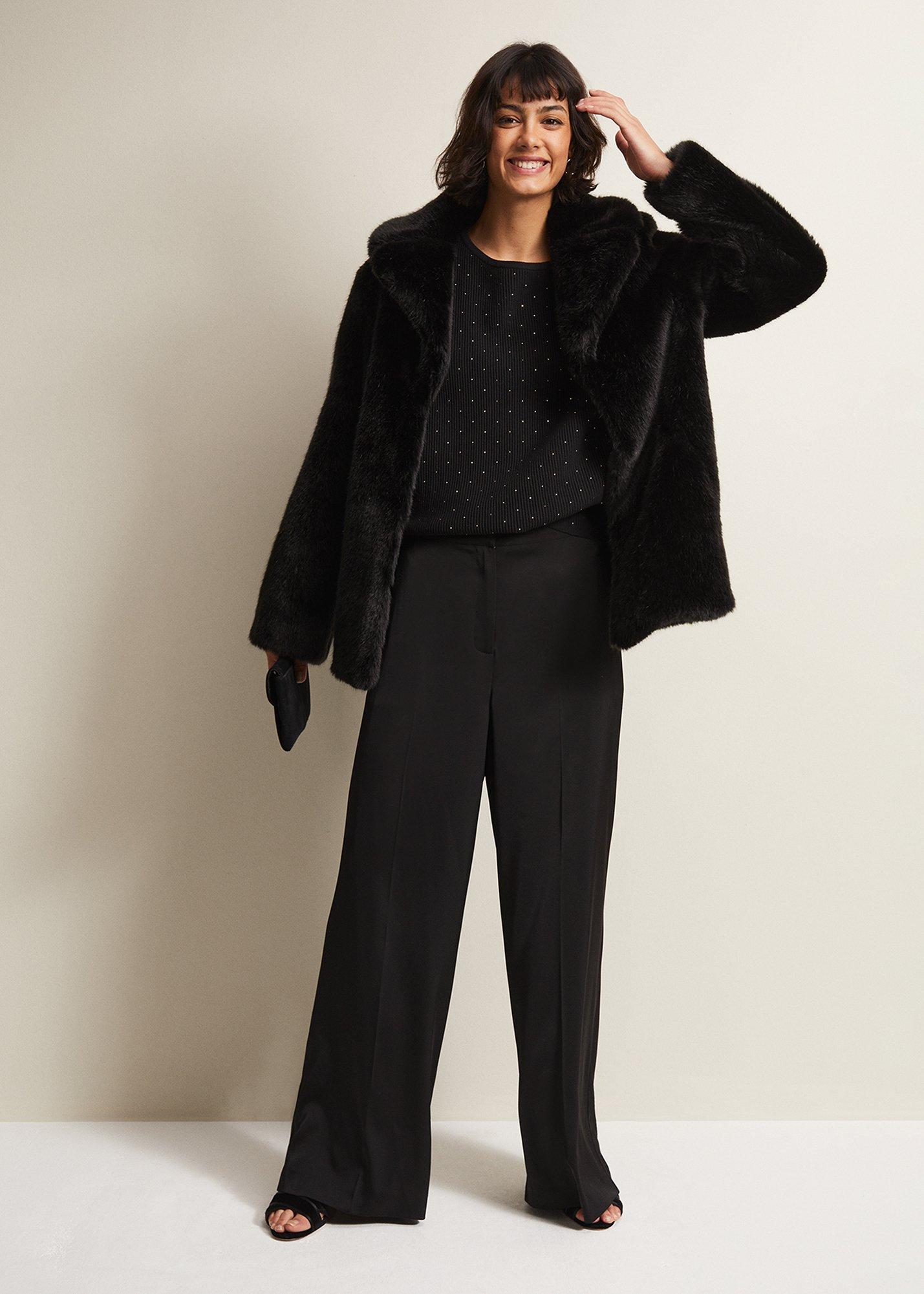 Gill Black Embellished Jumper