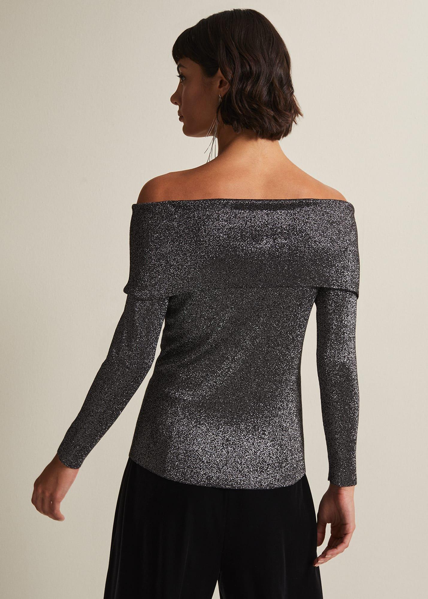 Iris Bardot Knitted Top