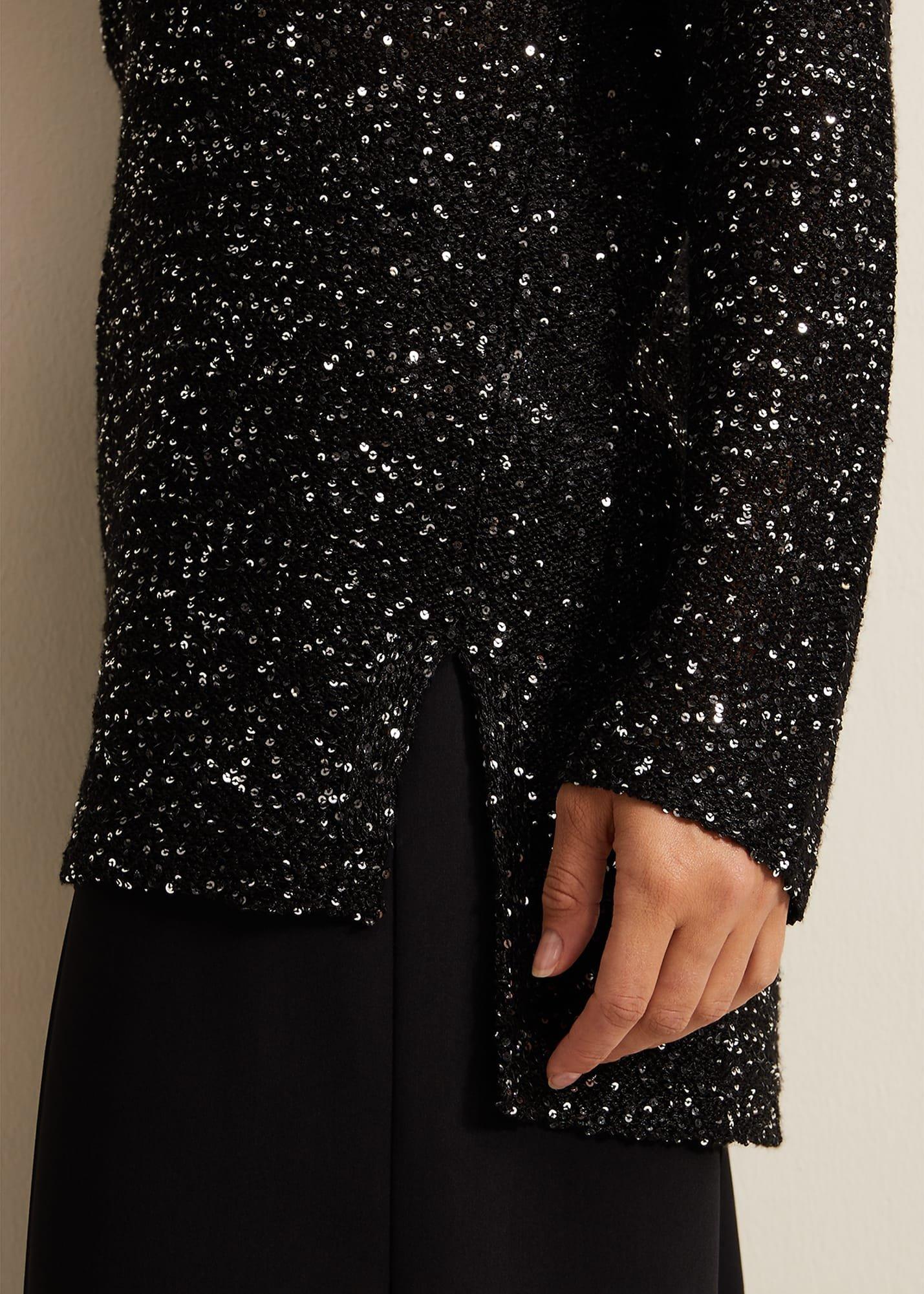 Juanna Sequin Knitted Top