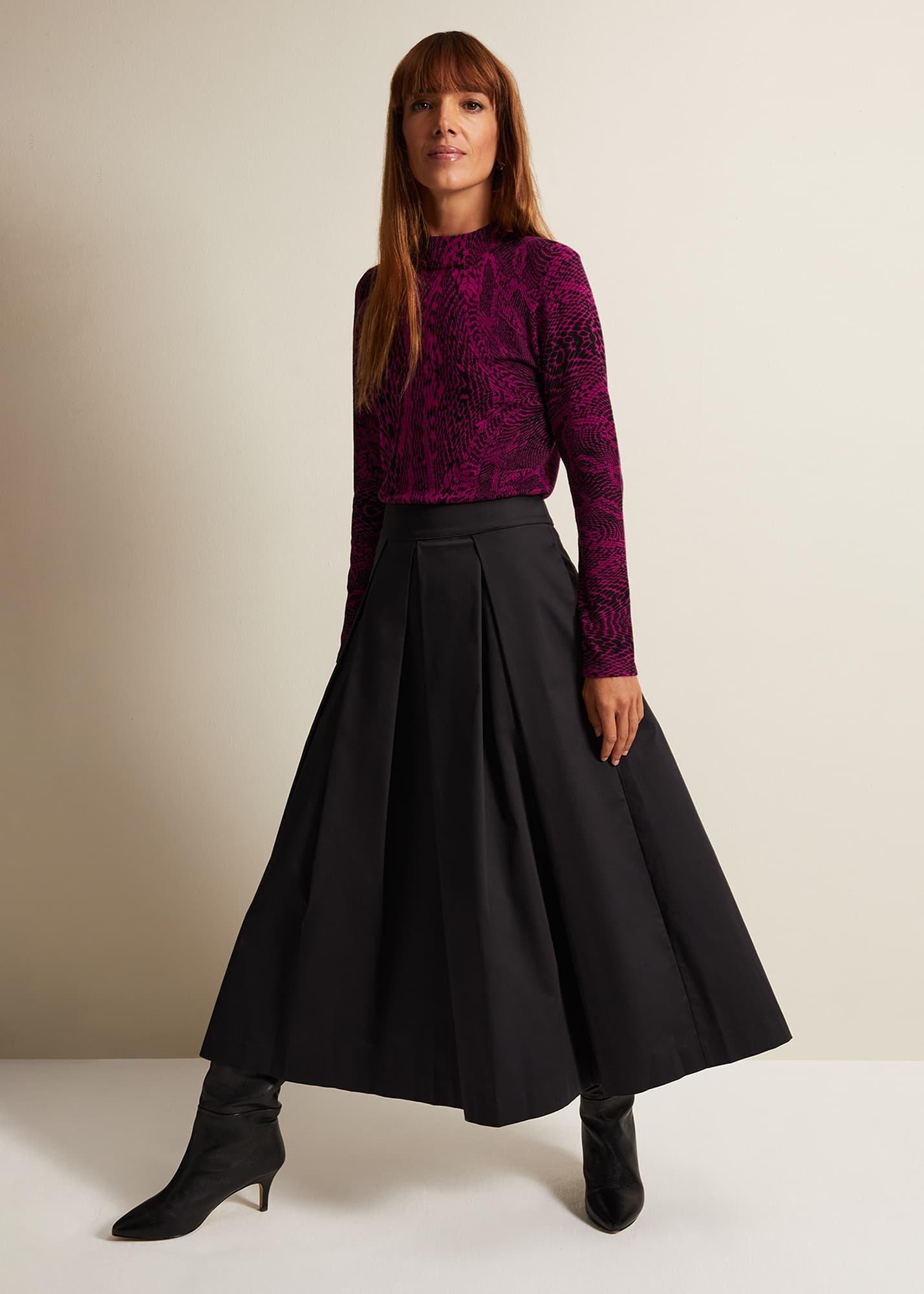 Livetta Snake Print Top