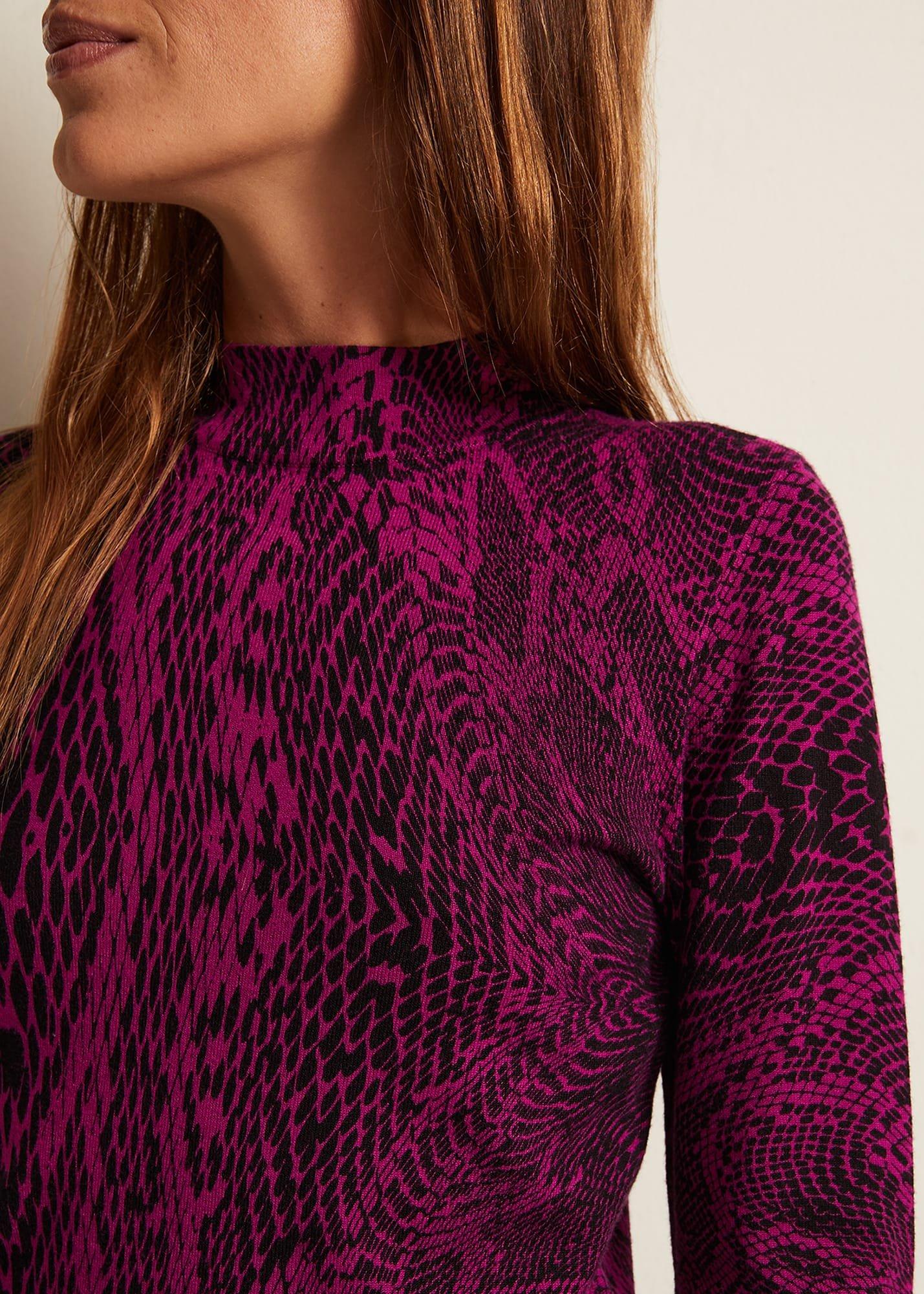 Livetta Snake Print Top