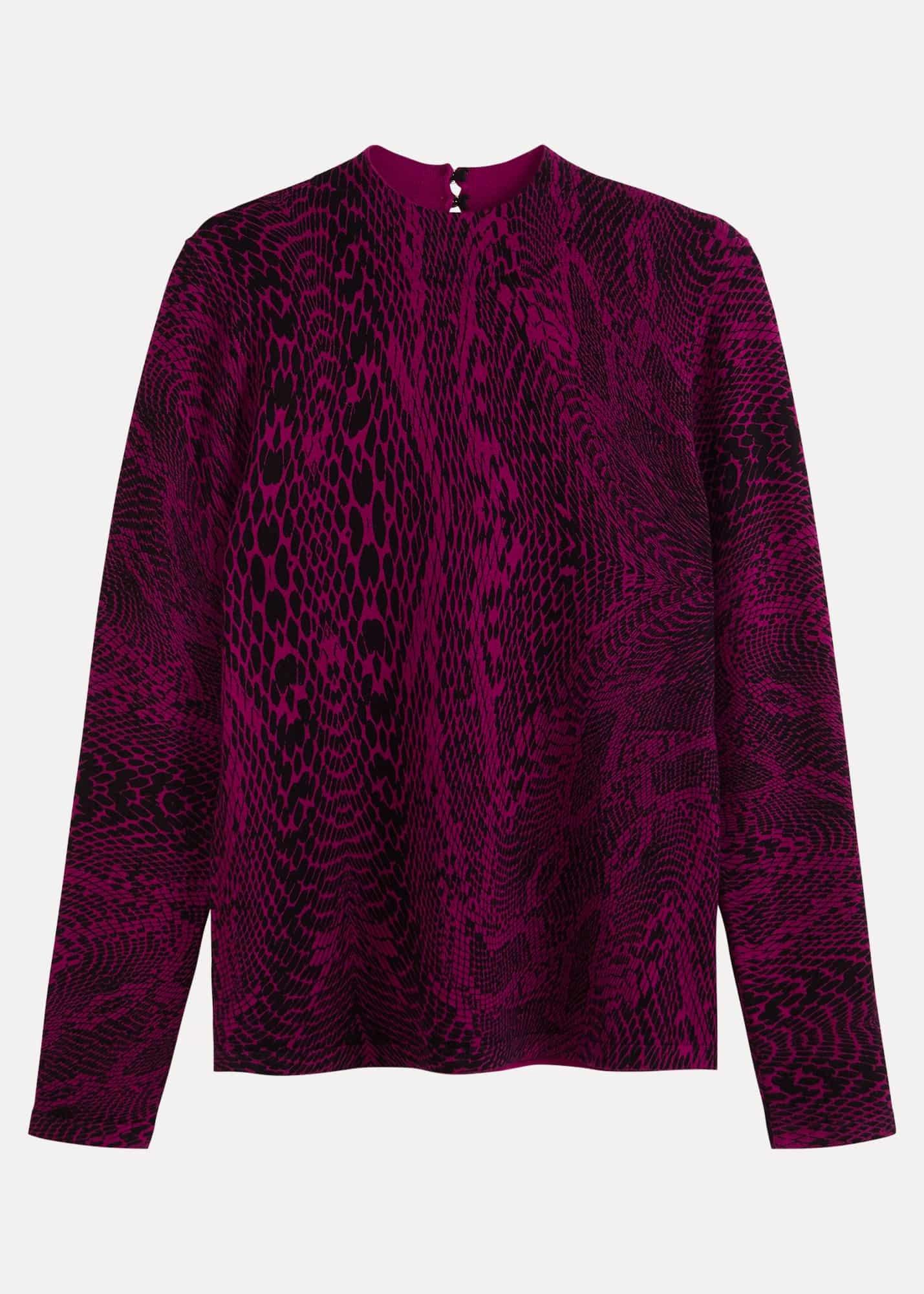 Livetta Snake Print Top