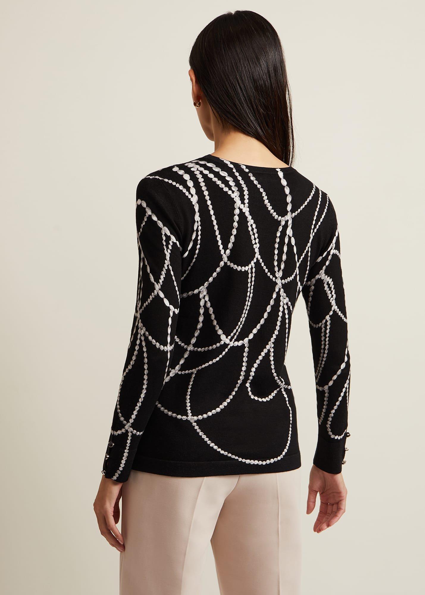 Jaelyn Pearl Print Jumper