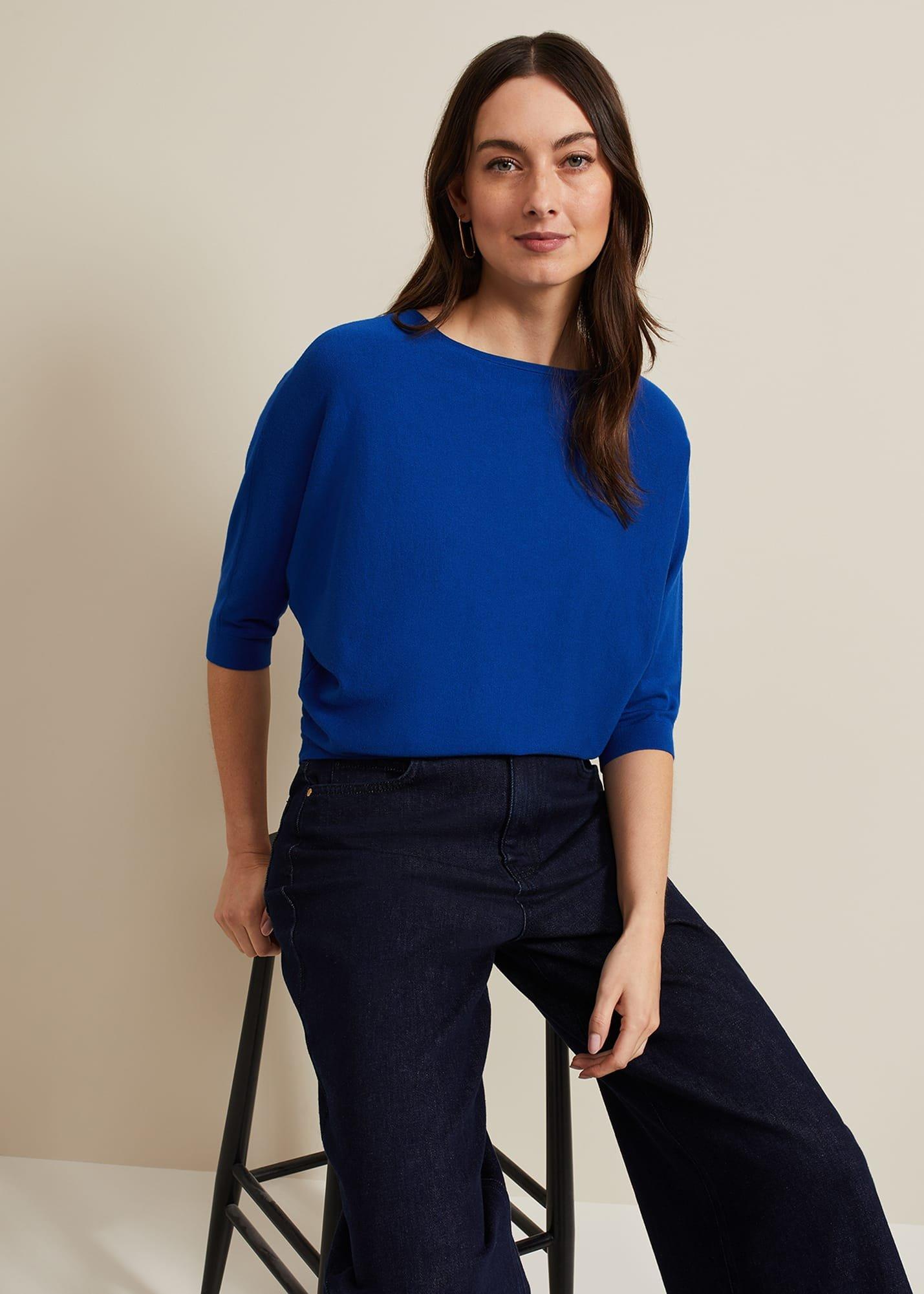 Cristine Batwing Knitted Jumper