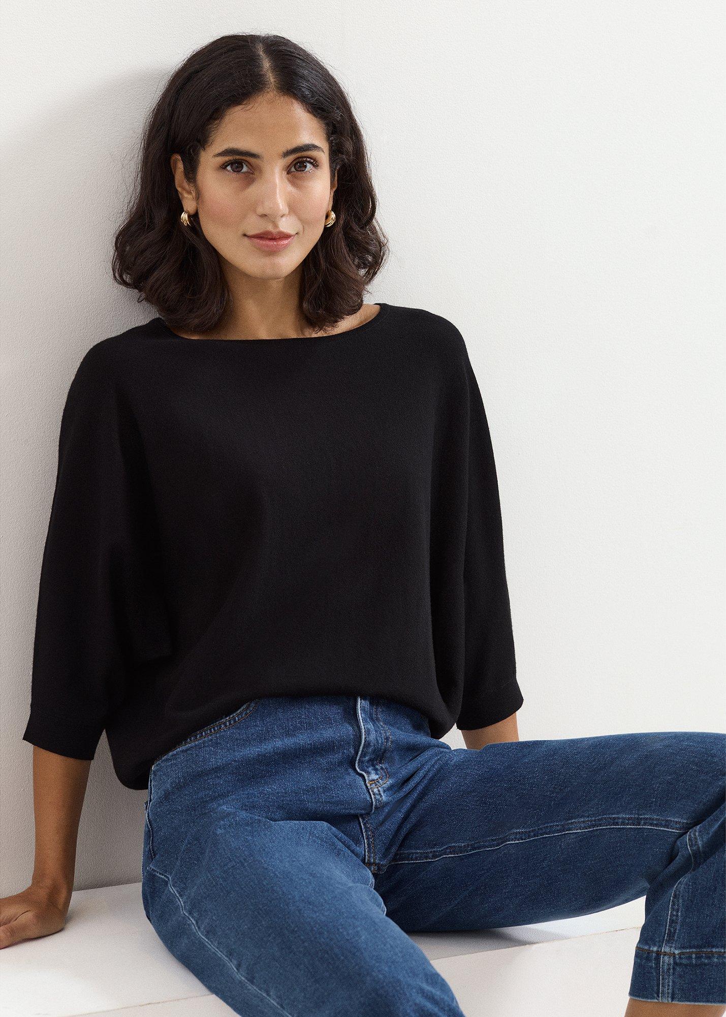 Cristine Batwing Knitted Jumper