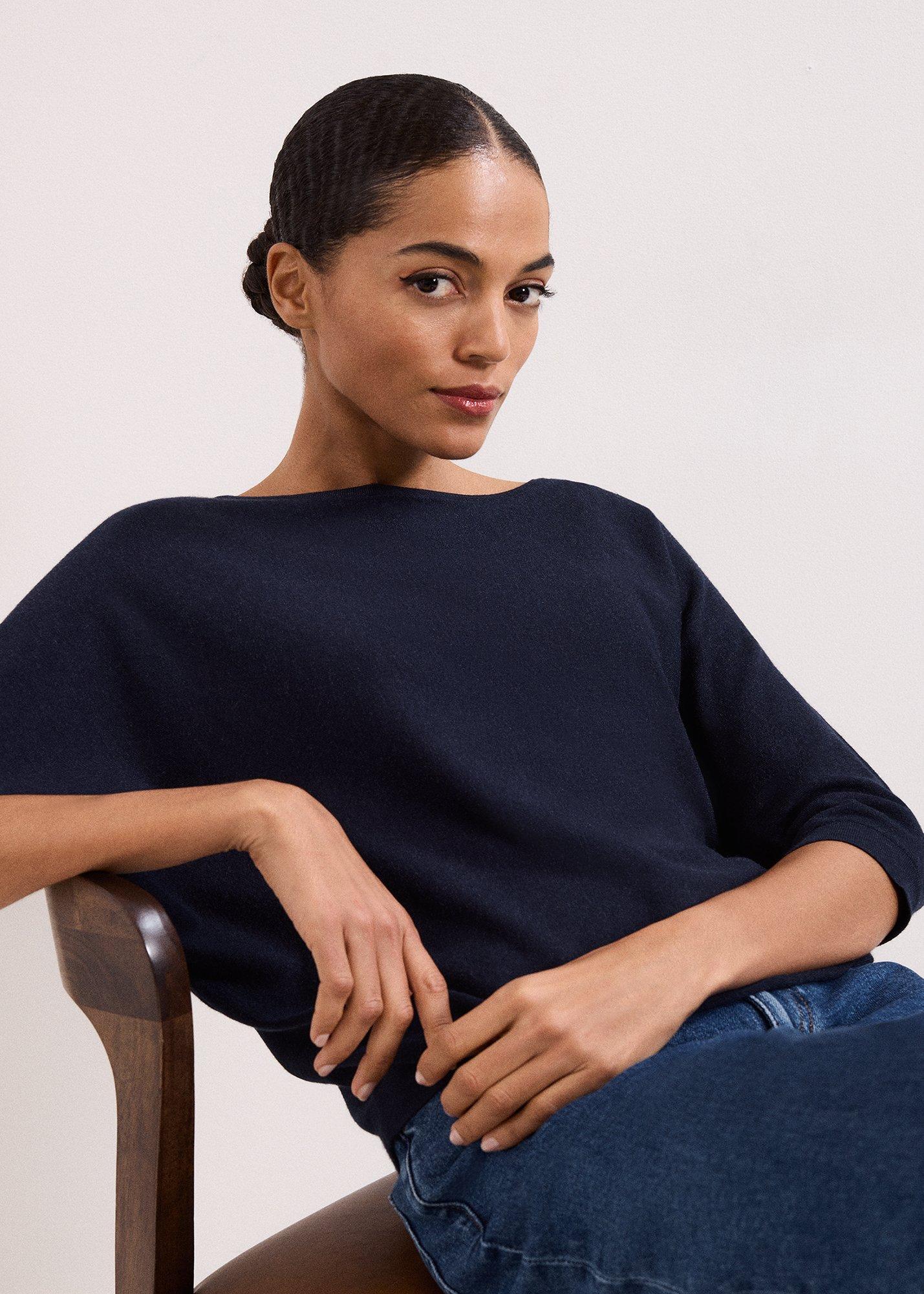 Cristine Batwing Knitted Jumper