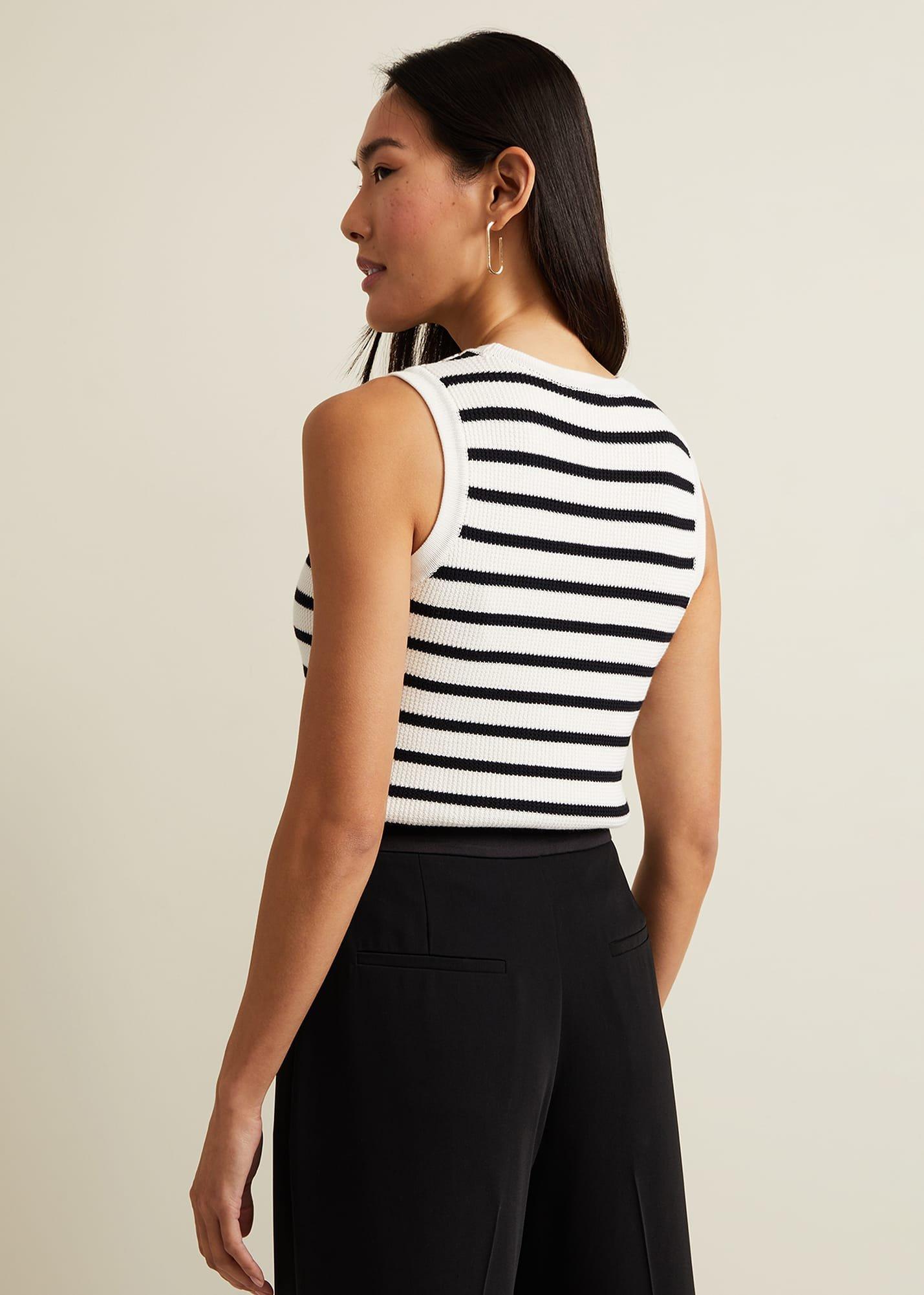 Chloe Stripe Vest