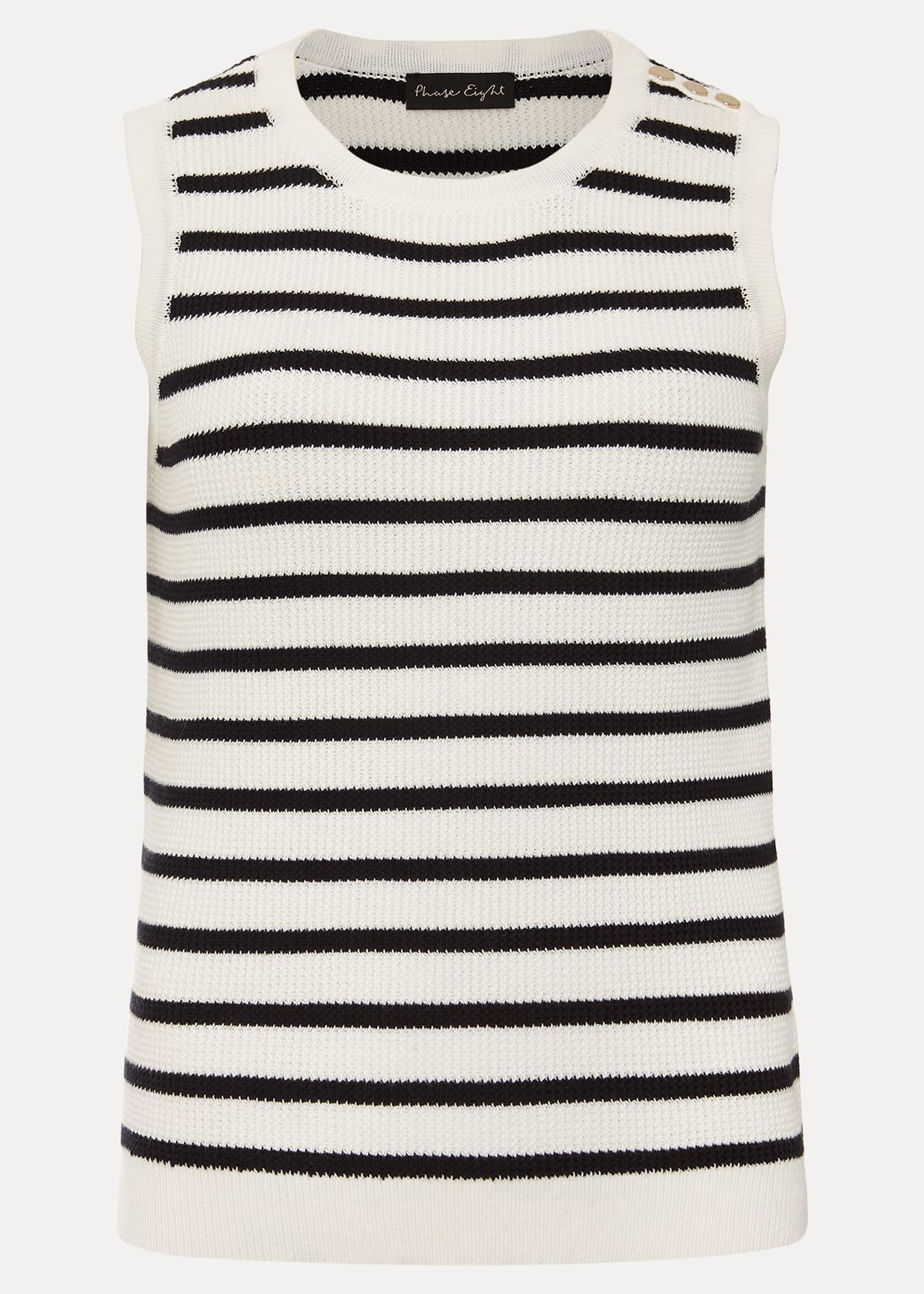 Chloe Stripe Vest