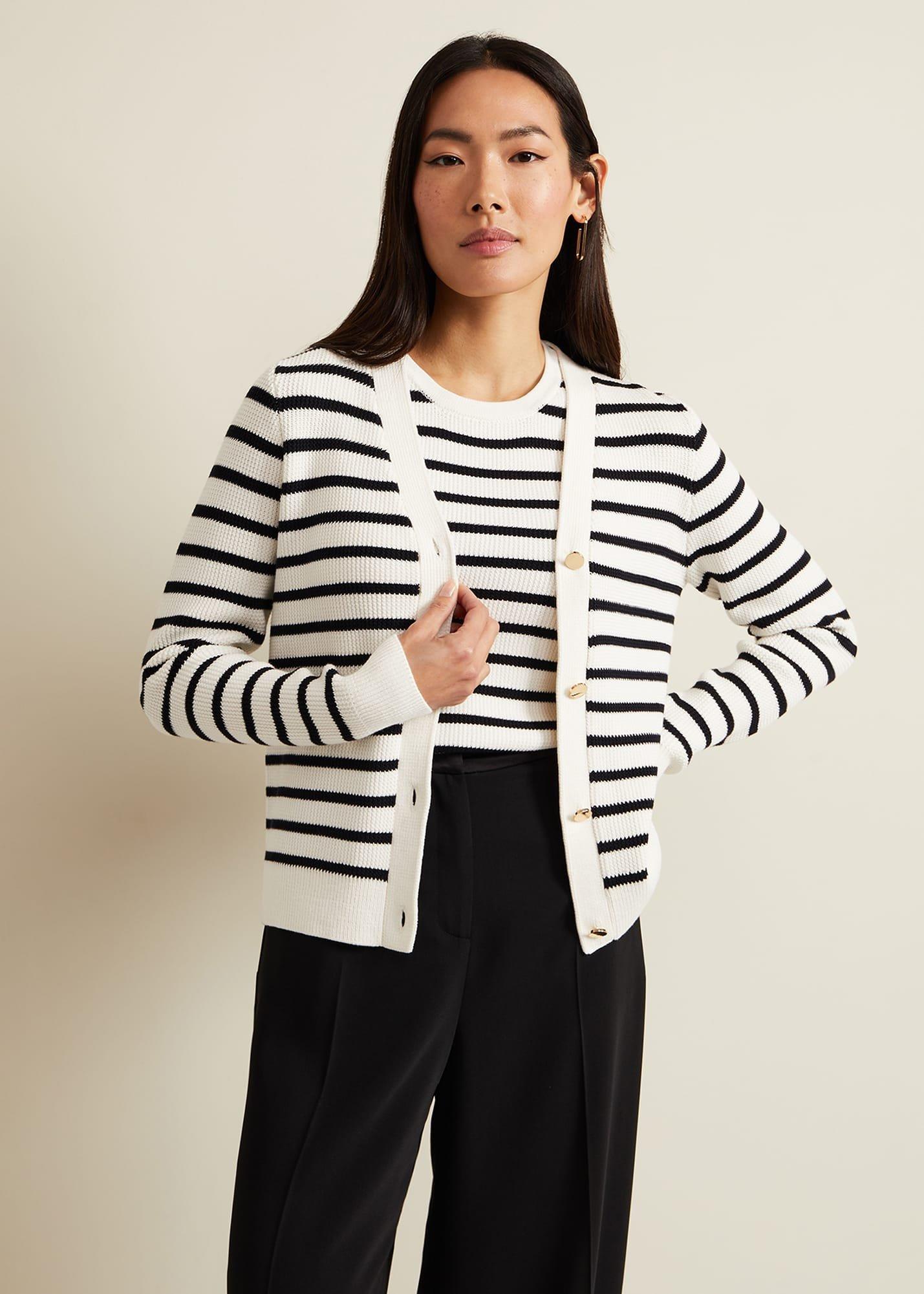 Chloe Stripe Cardigan