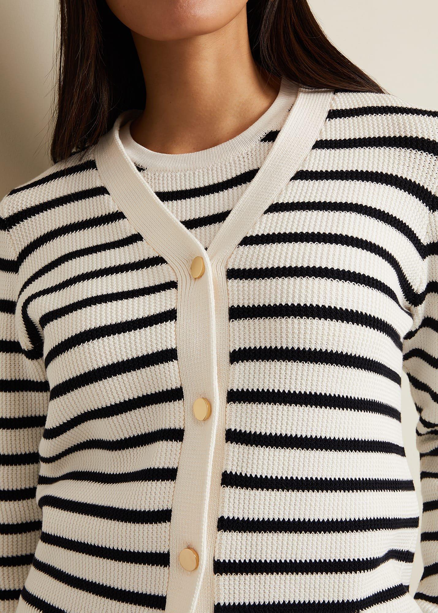 Chloe Stripe Cardigan