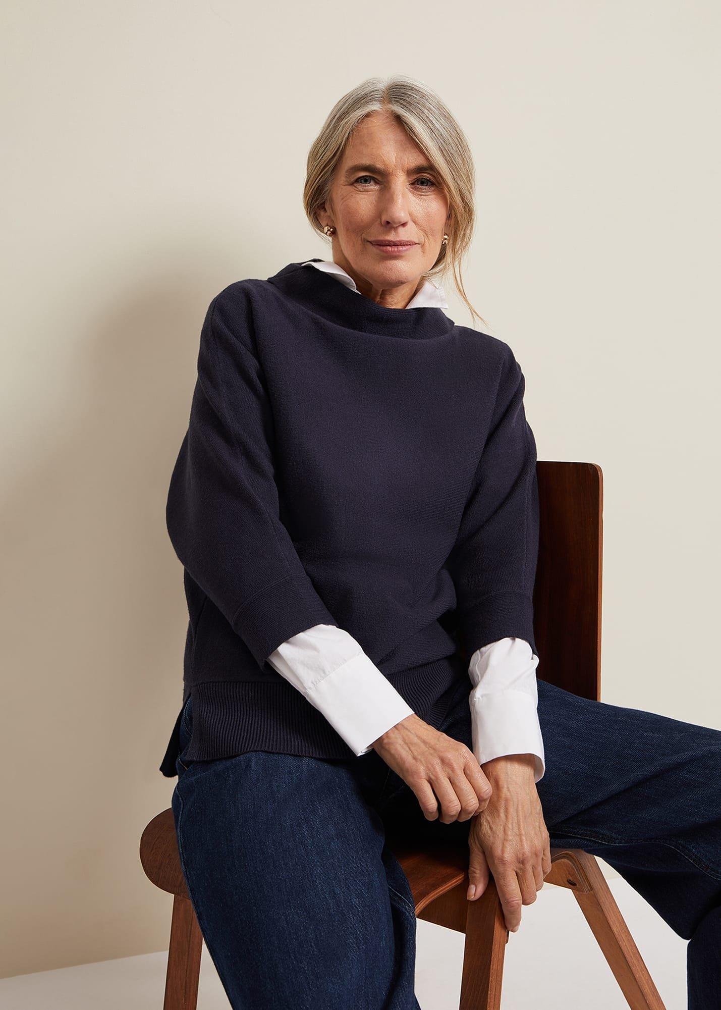 Salima Funnel Neck Jumper