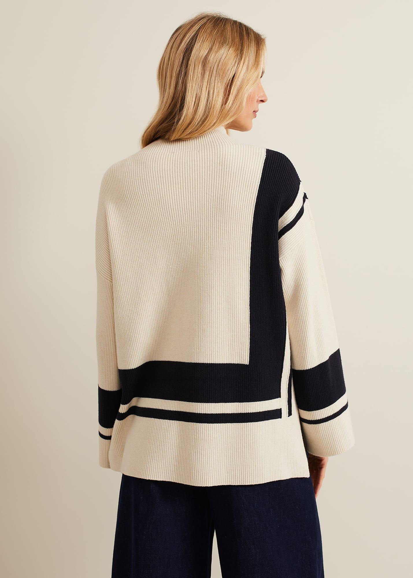 Kayleigh Chunky Boxy Striped Jumper
