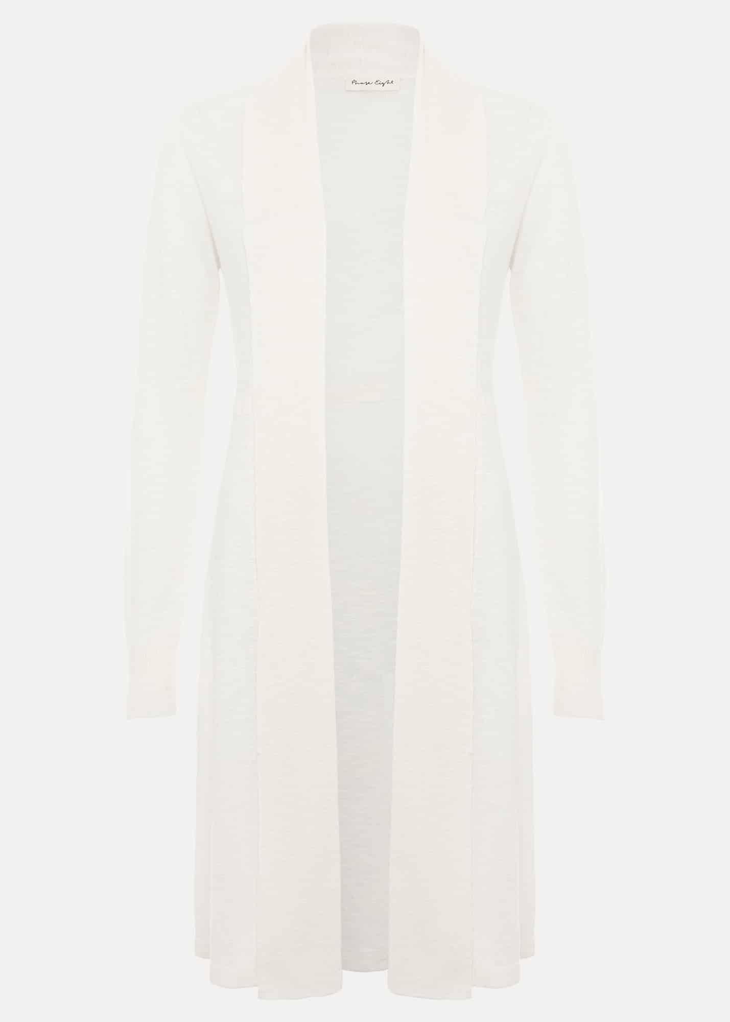 Louise Linen Longline Cardigan