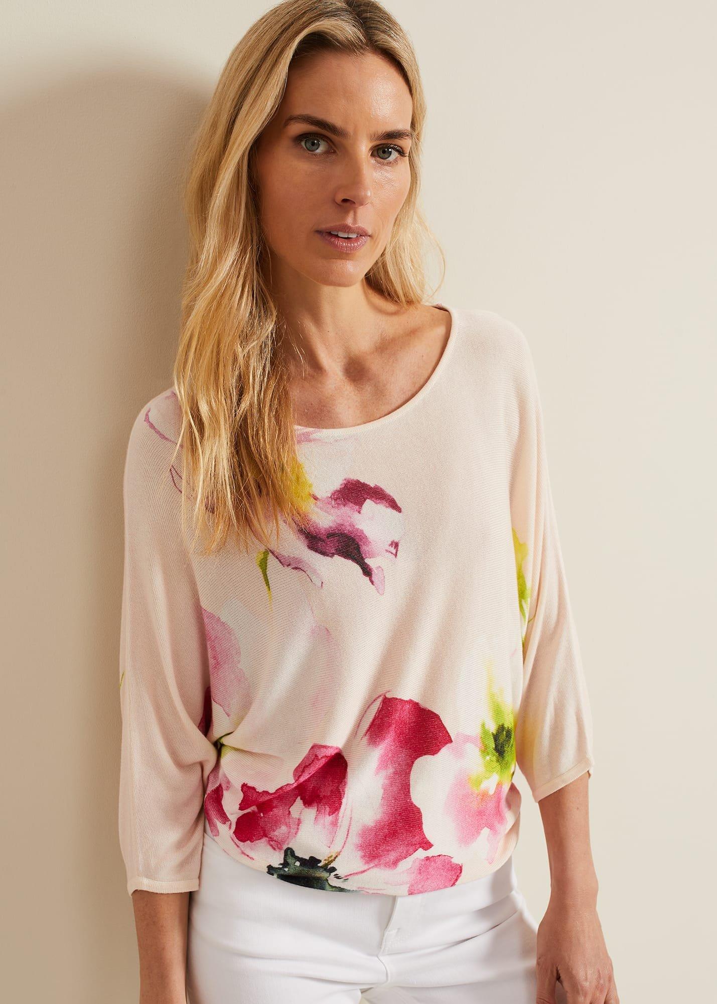 Erika Floral Placement Jumper