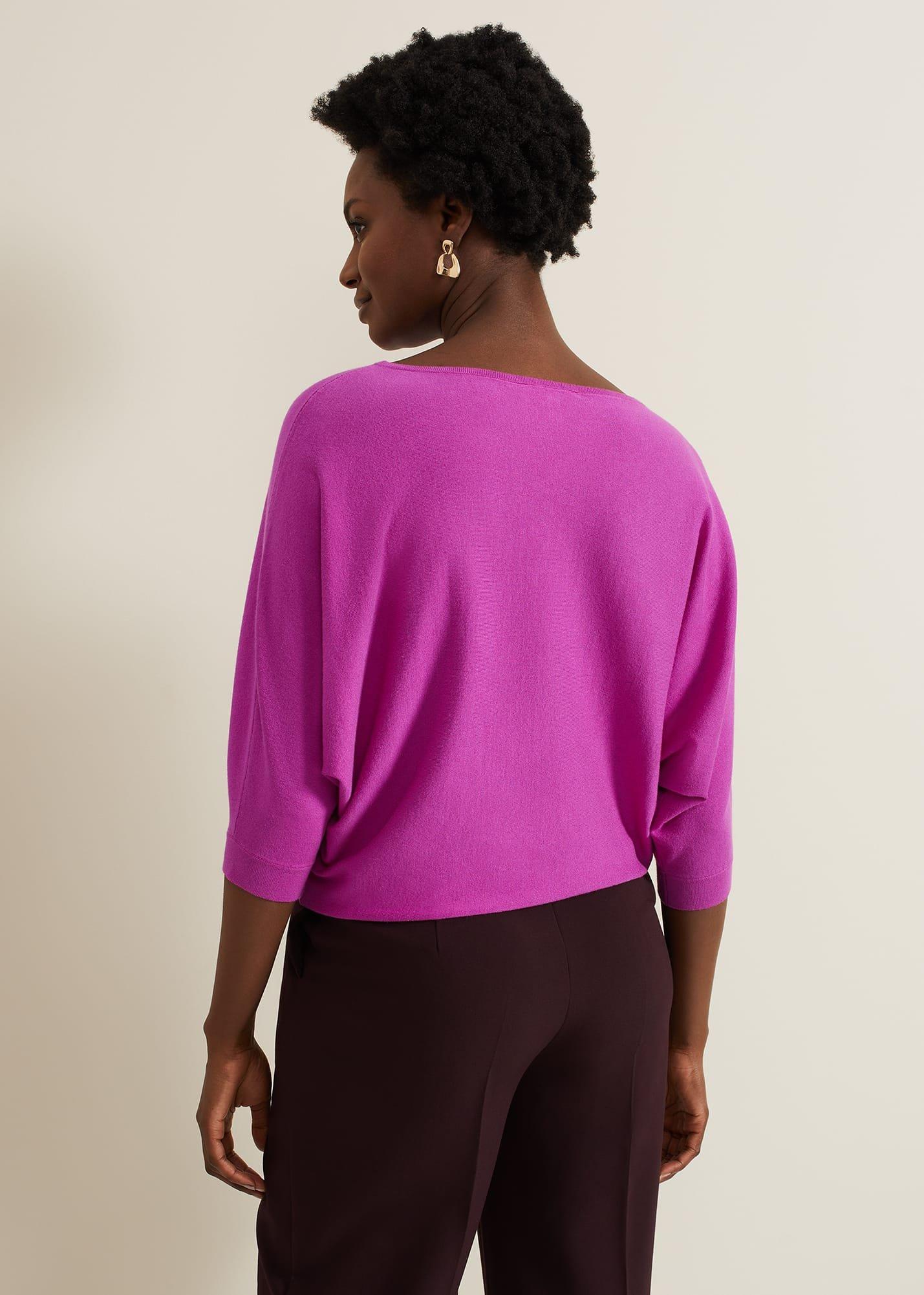 Cristine Batwing Knitted Jumper