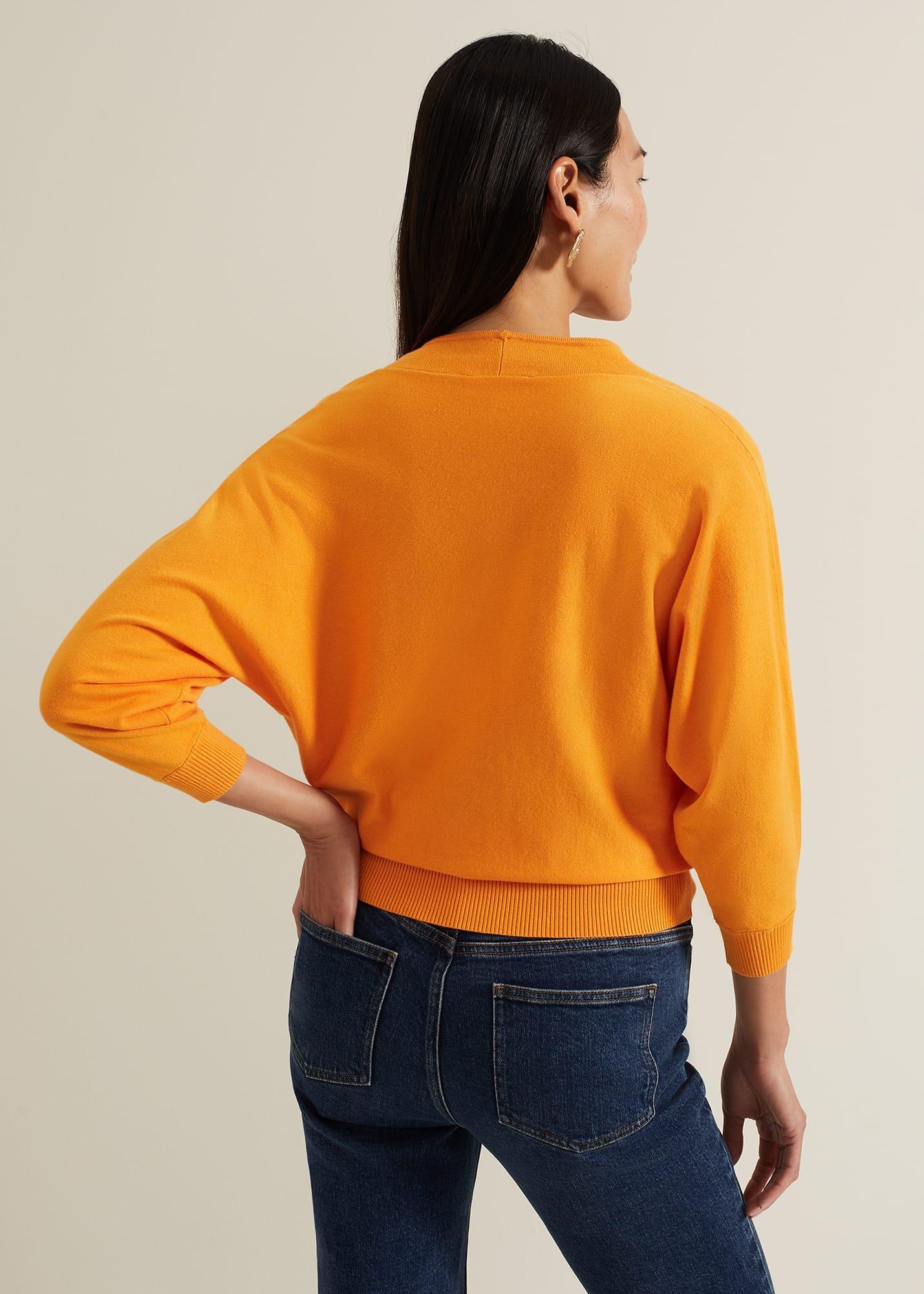Gina V Neck Batwing Jumper