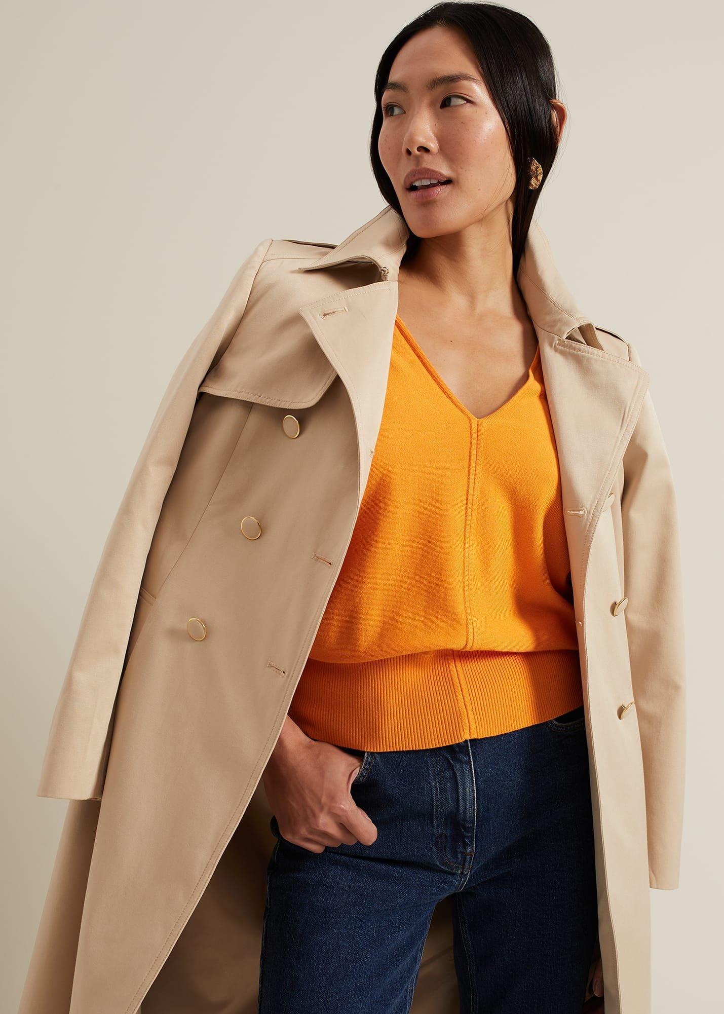 Gina V Neck Batwing Jumper