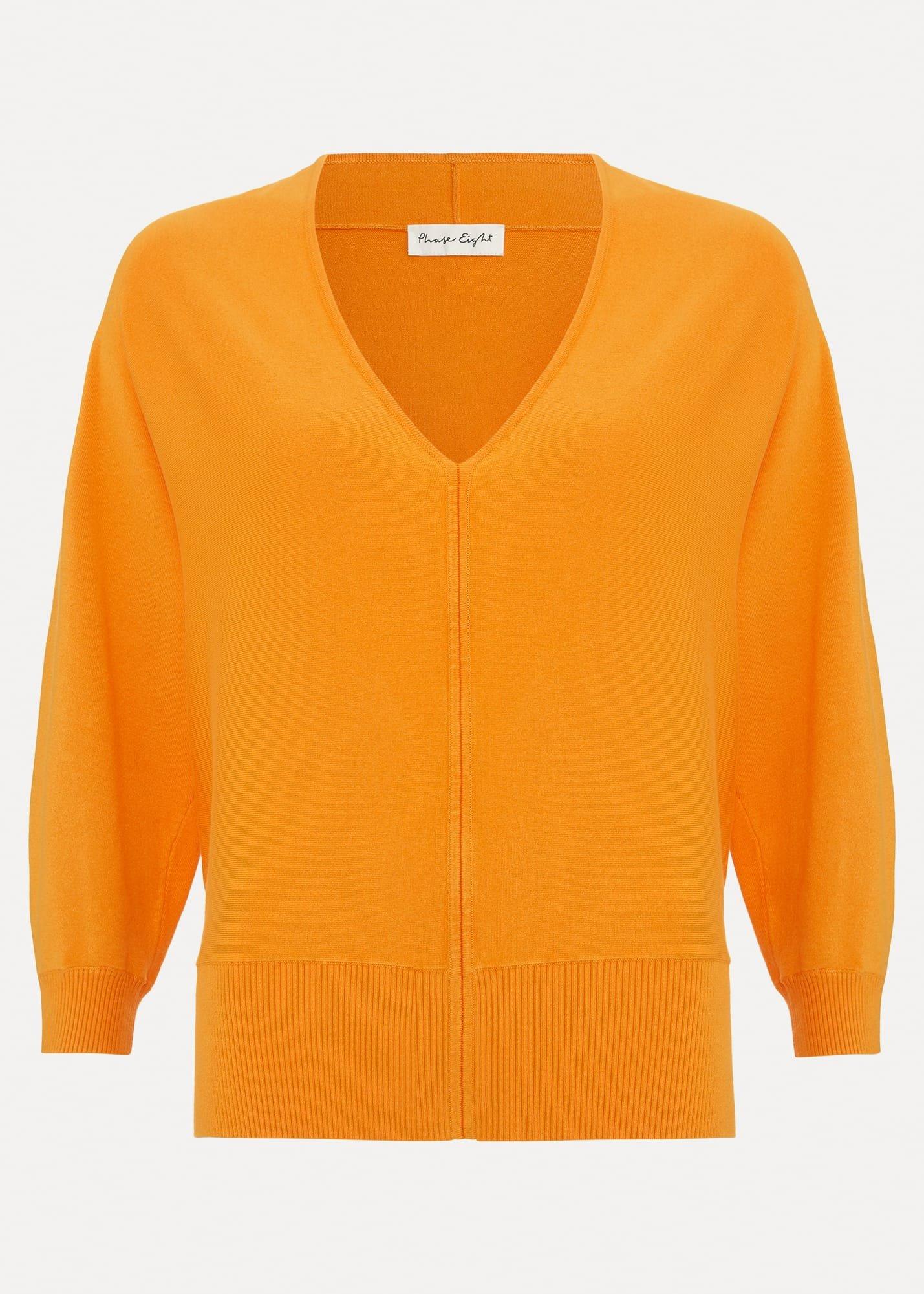 Gina V Neck Batwing Jumper