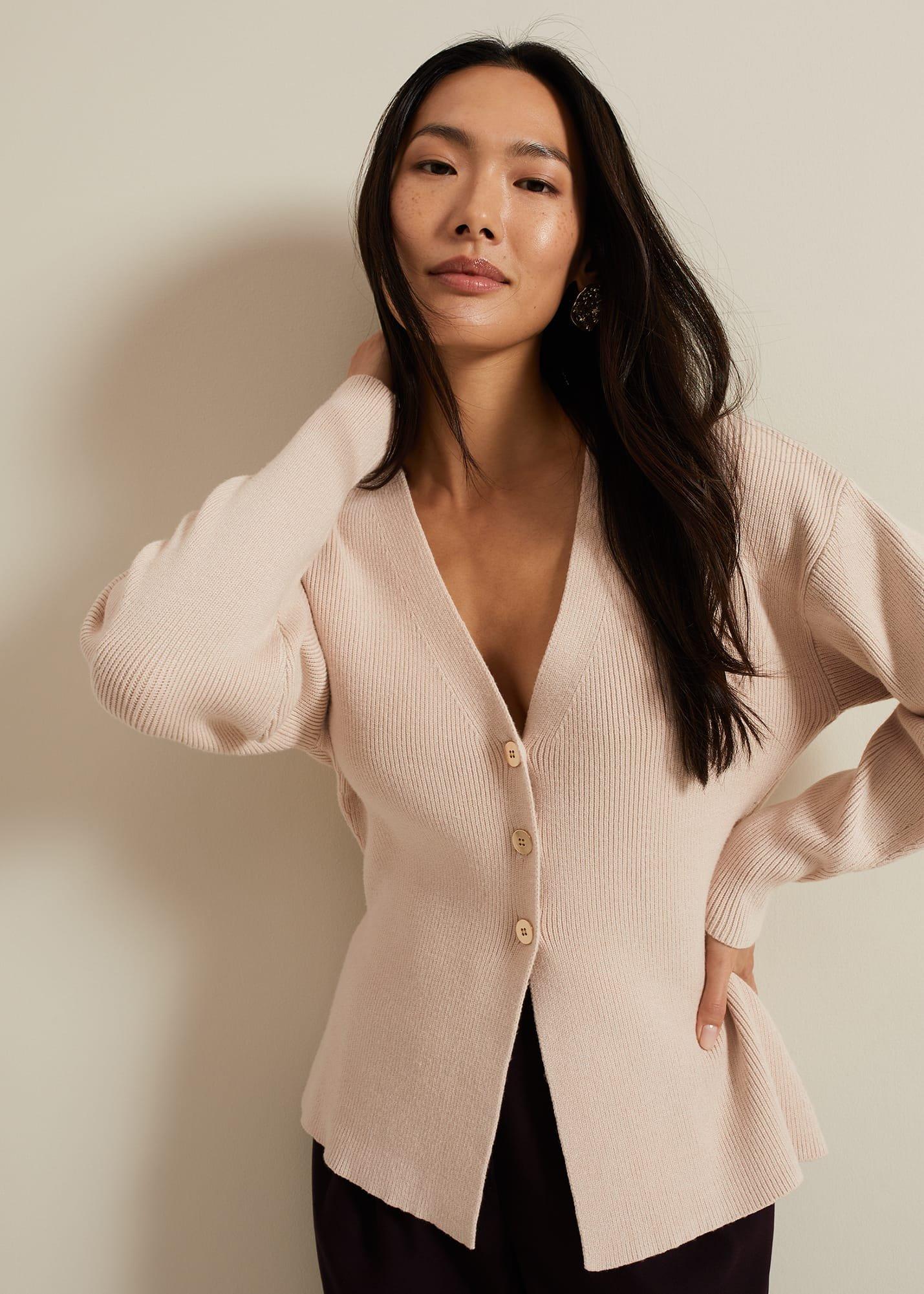 Shae Peplum Cardigan