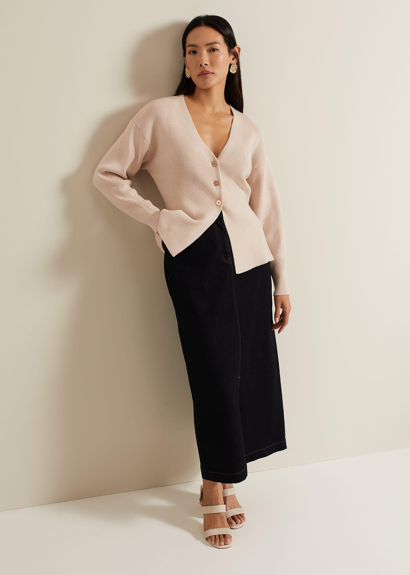Shae Peplum Cardigan