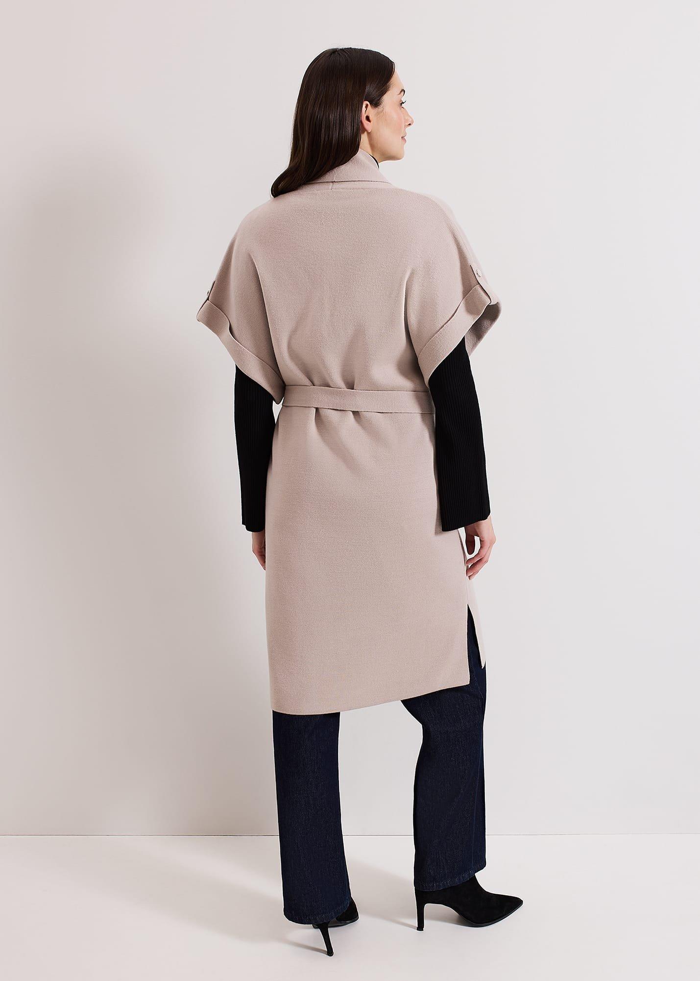Wendy Shawl Collar Knit Gilet