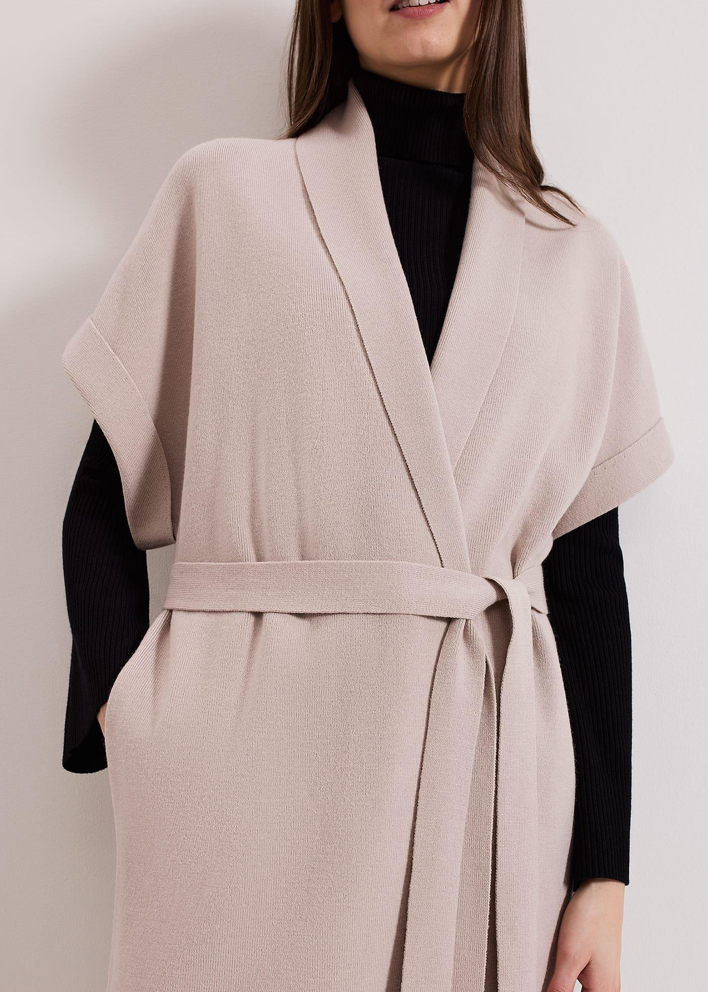 Wendy Shawl Collar Knit Gilet