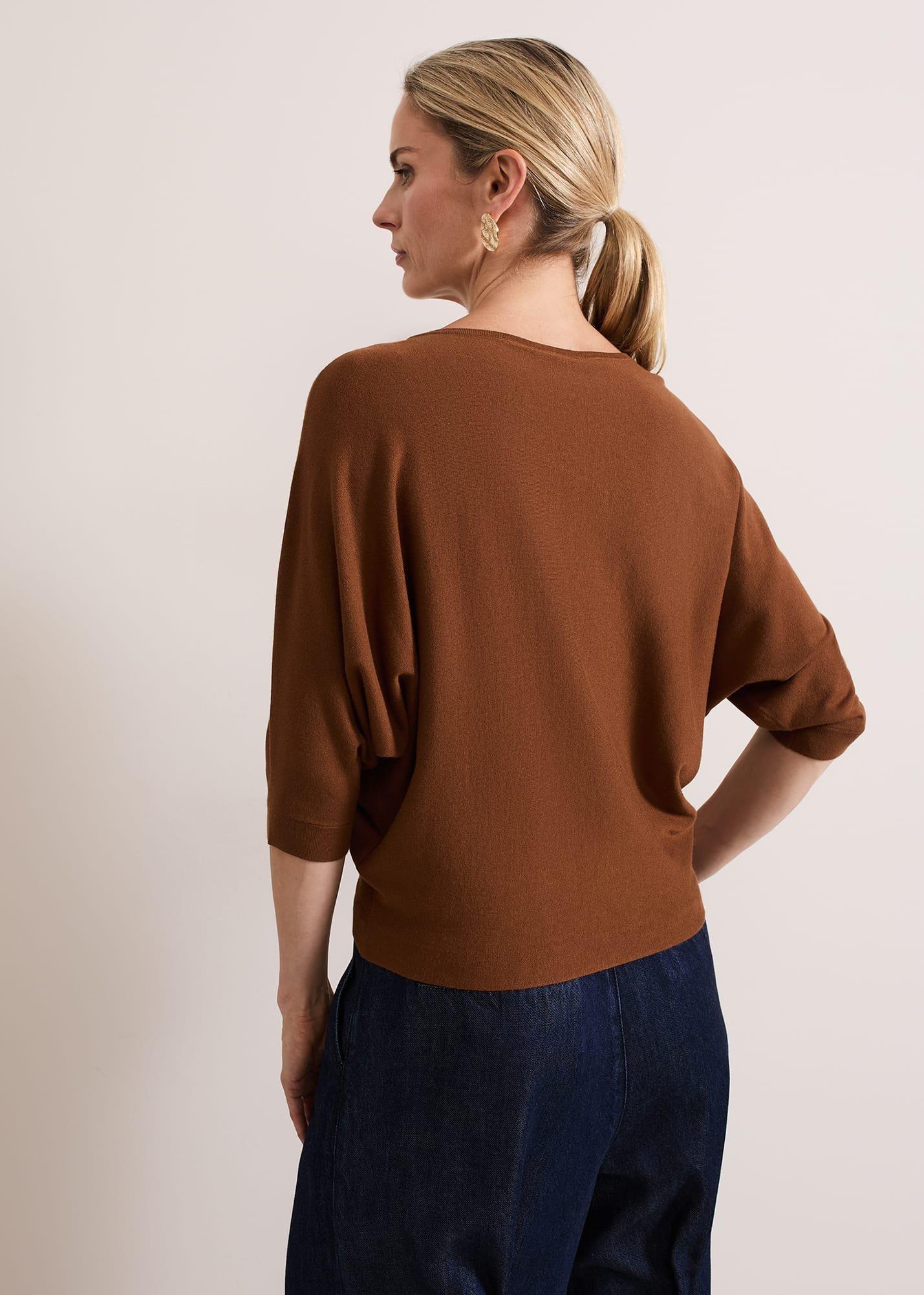 Cristine Batwing Knitted Jumper