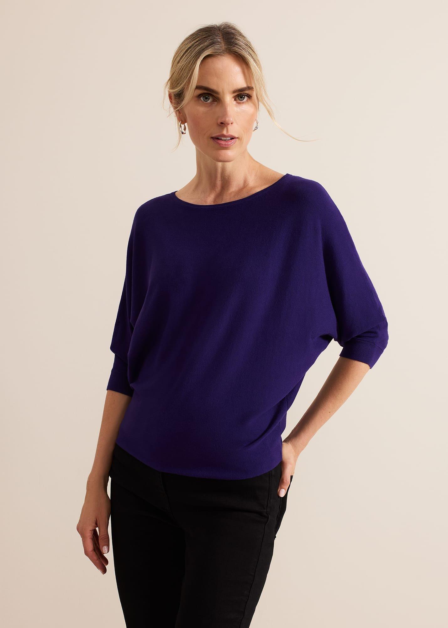 Cristine Batwing Knitted Jumper