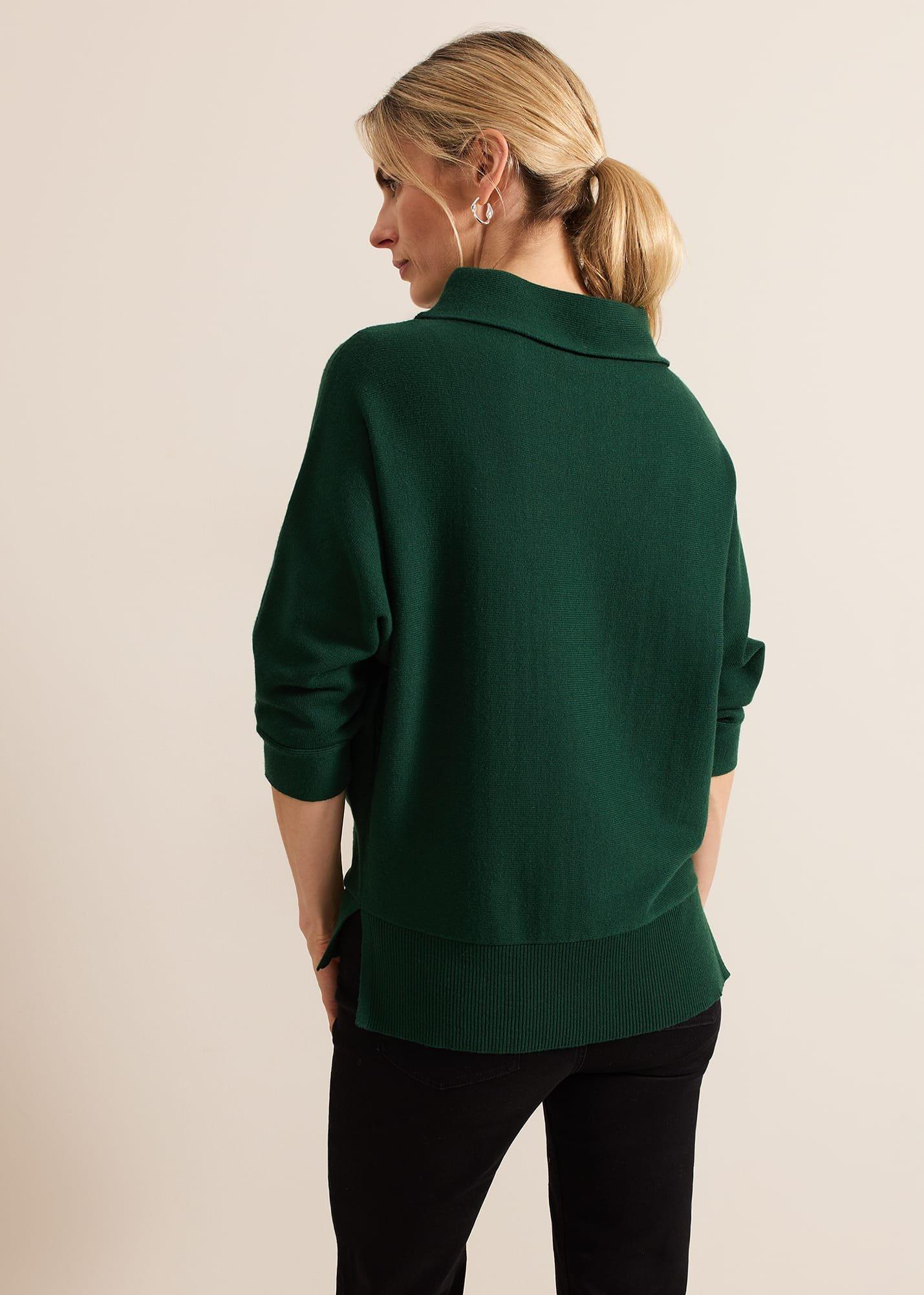 Salima Funnel Neck Knit Jumper