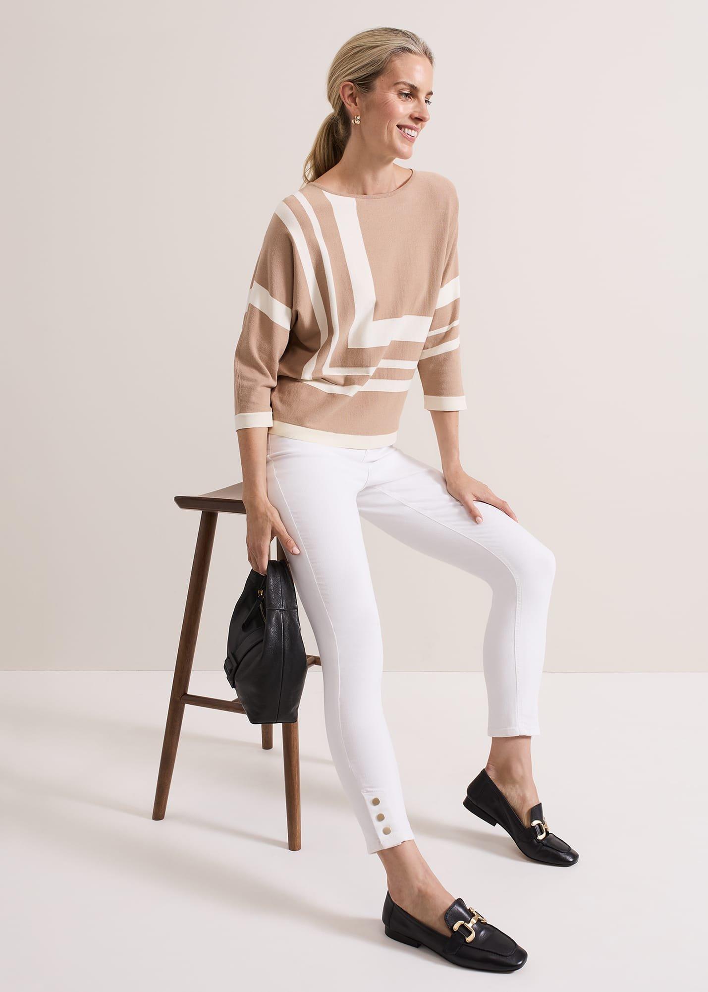${product-id}-Geri Geo Lined Knit Top-Camel-${view-type}